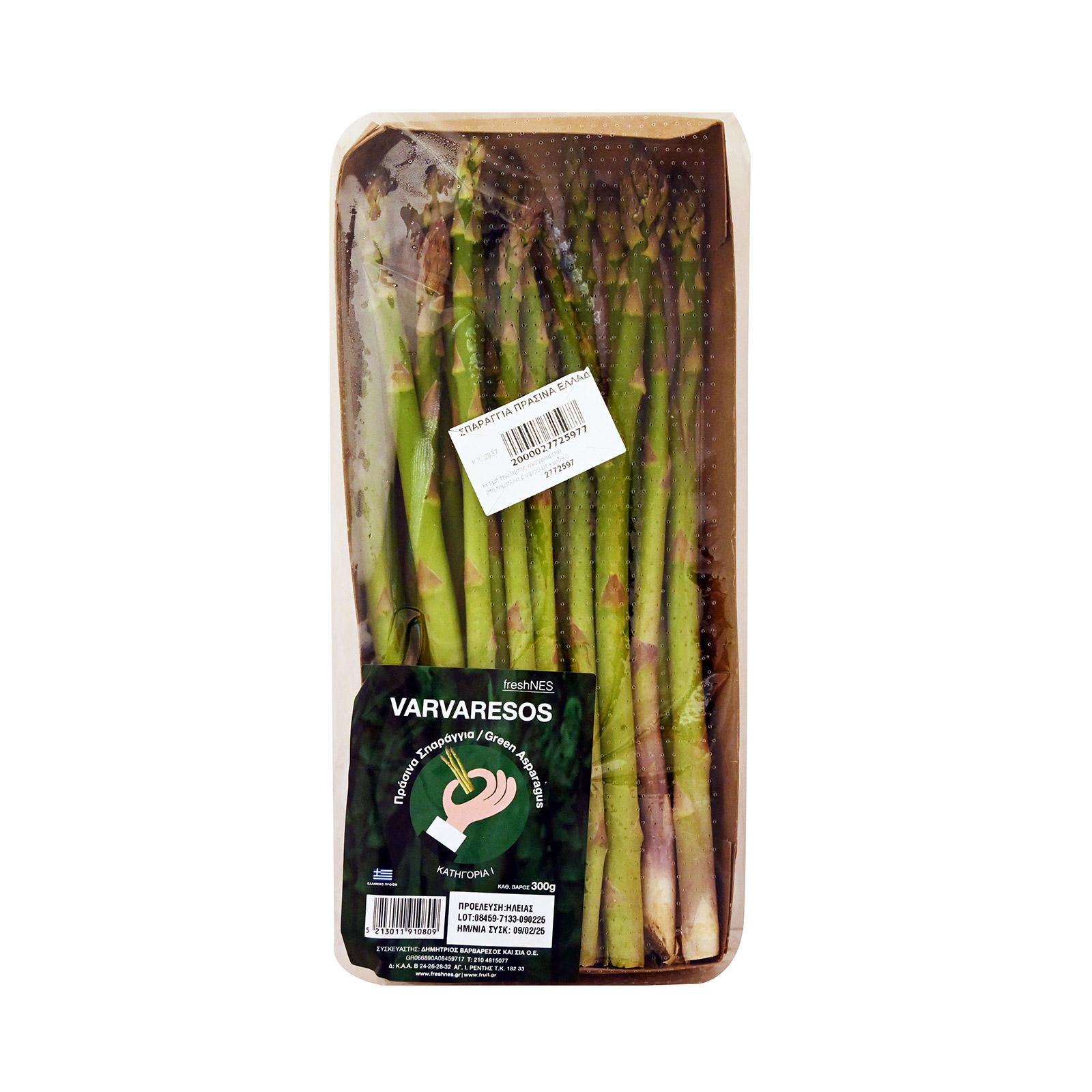 Varvaresos σπαράγγια πράσινα 300g εικόνα 1