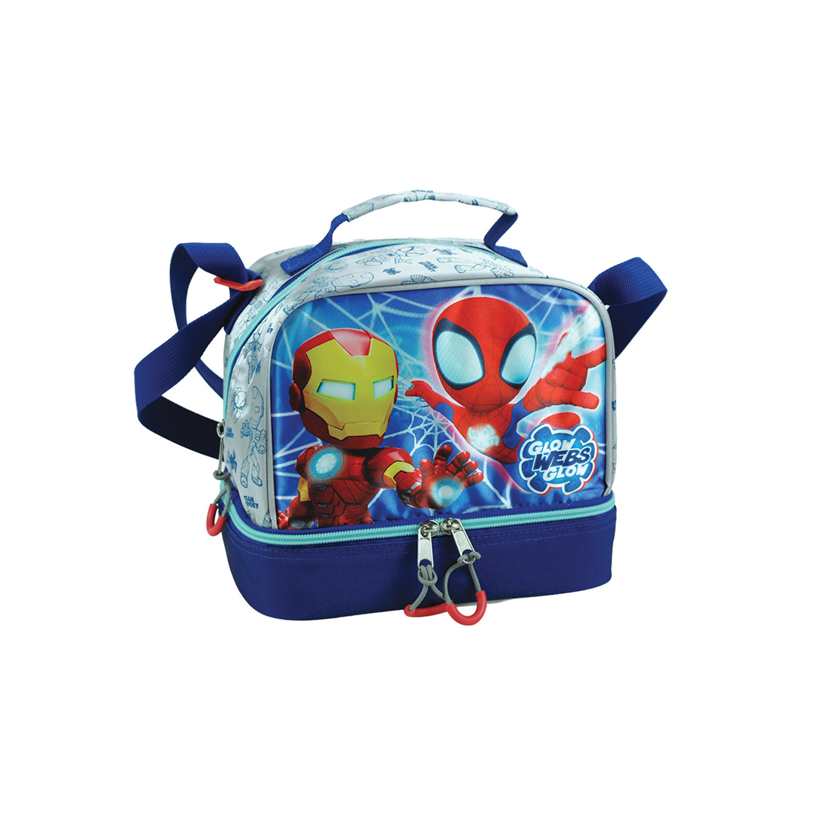 Gim Spidey & Friends τσαντάκι φαγητού εικόνα 1