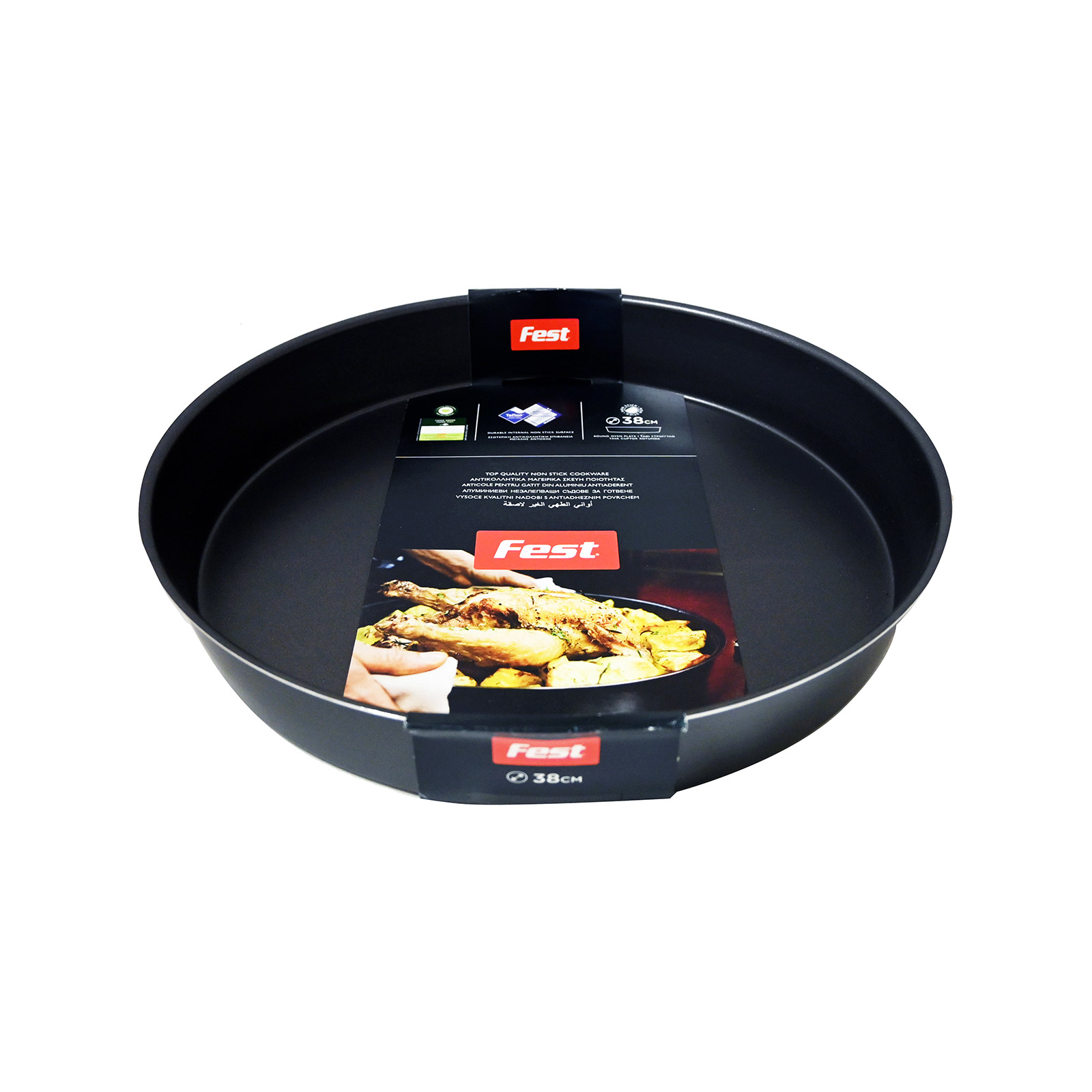 Fest Magic ταψί αντικολλητικό στρογγυλό No. 38 εικόνα 1