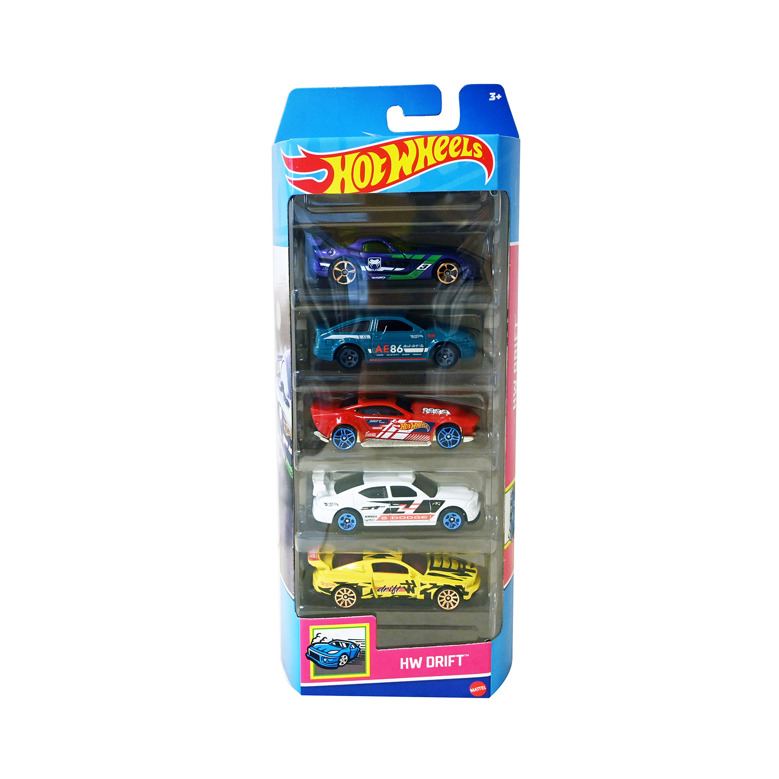 Hot Wheels σετ αυτοκινητάκια 5τεμ εικόνα 1