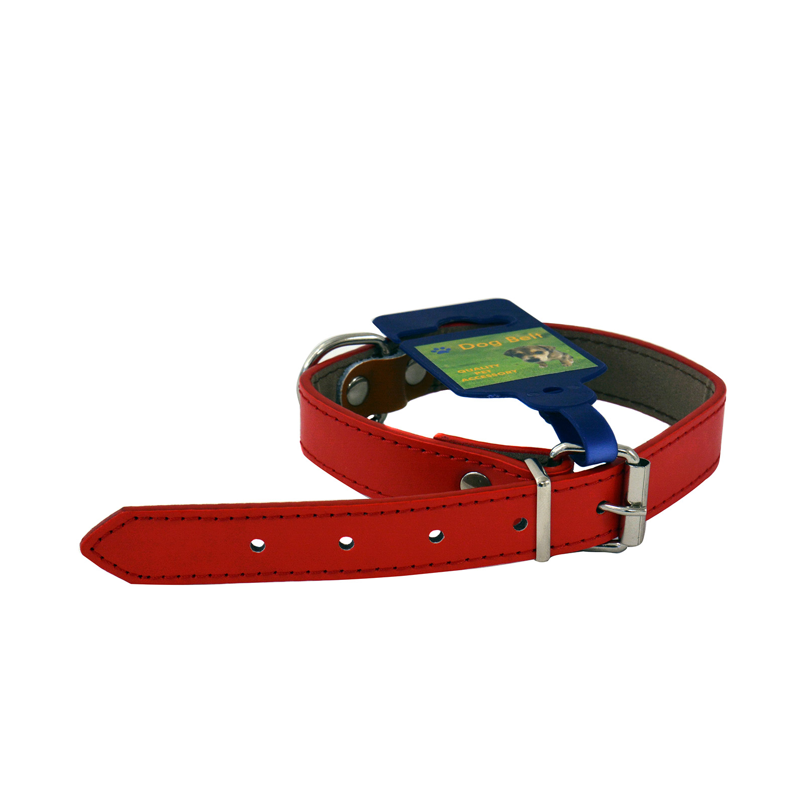 Μασουρίδης No. 3 περιλαίμιο σκύλου δερμάτινο 20χ40εκ. εικόνα 1