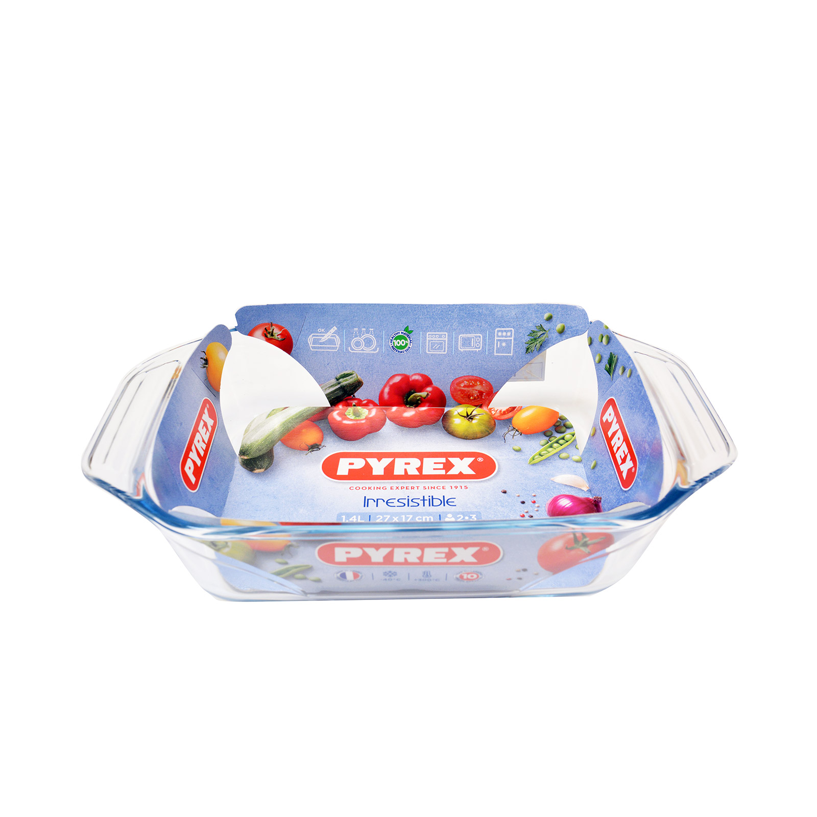 Pyrex πυρίμαχο σκεύος ορθογώνιο εικόνα 1