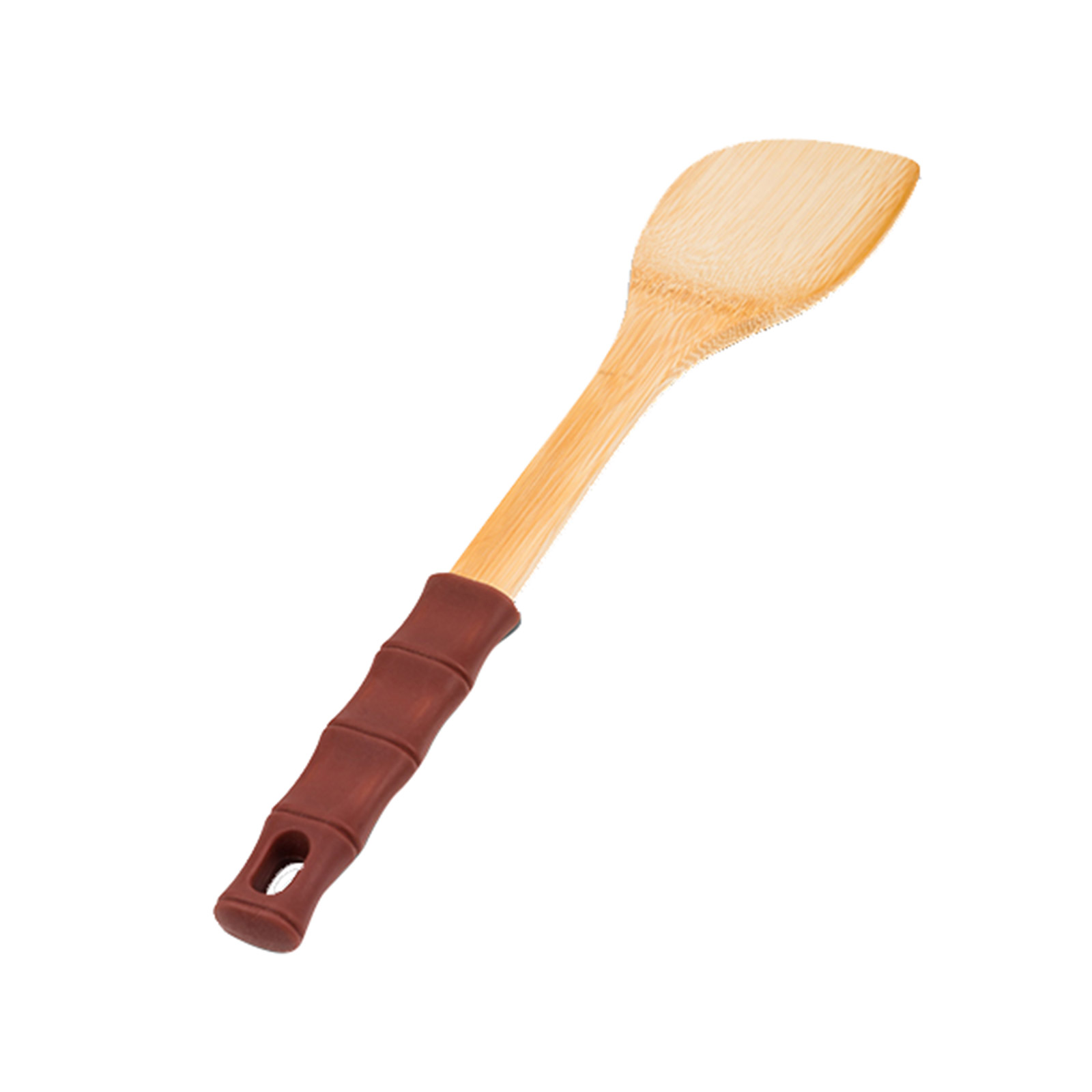 Nava σπάτουλα ξύλινη χερούλι σιλικόνης εικόνα 1