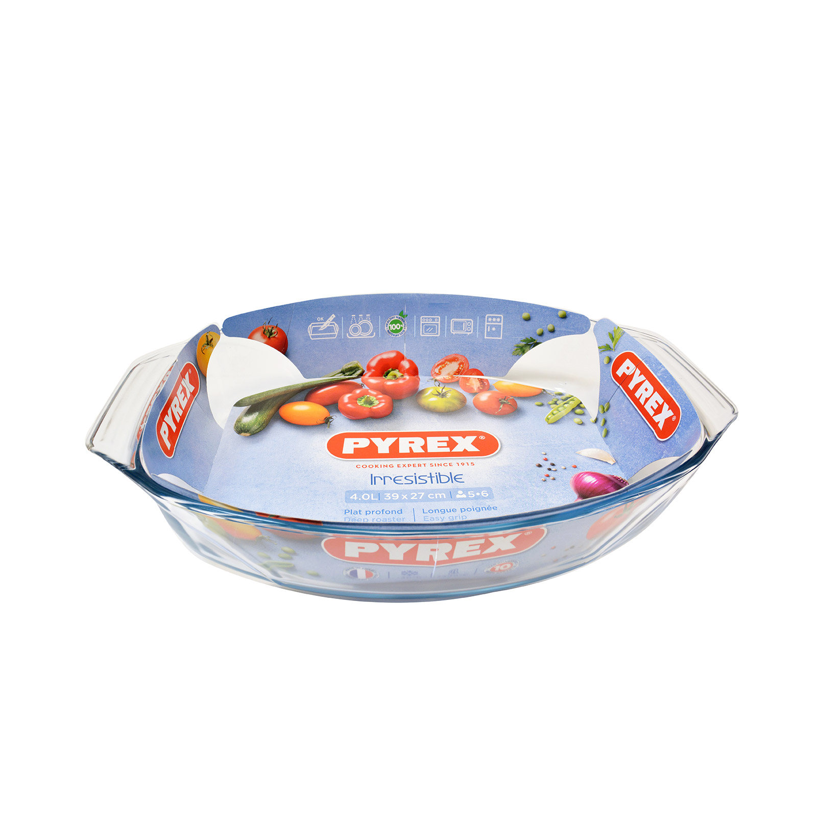 Pyrex πυρίμαχο σκεύος οβάλ εικόνα 1