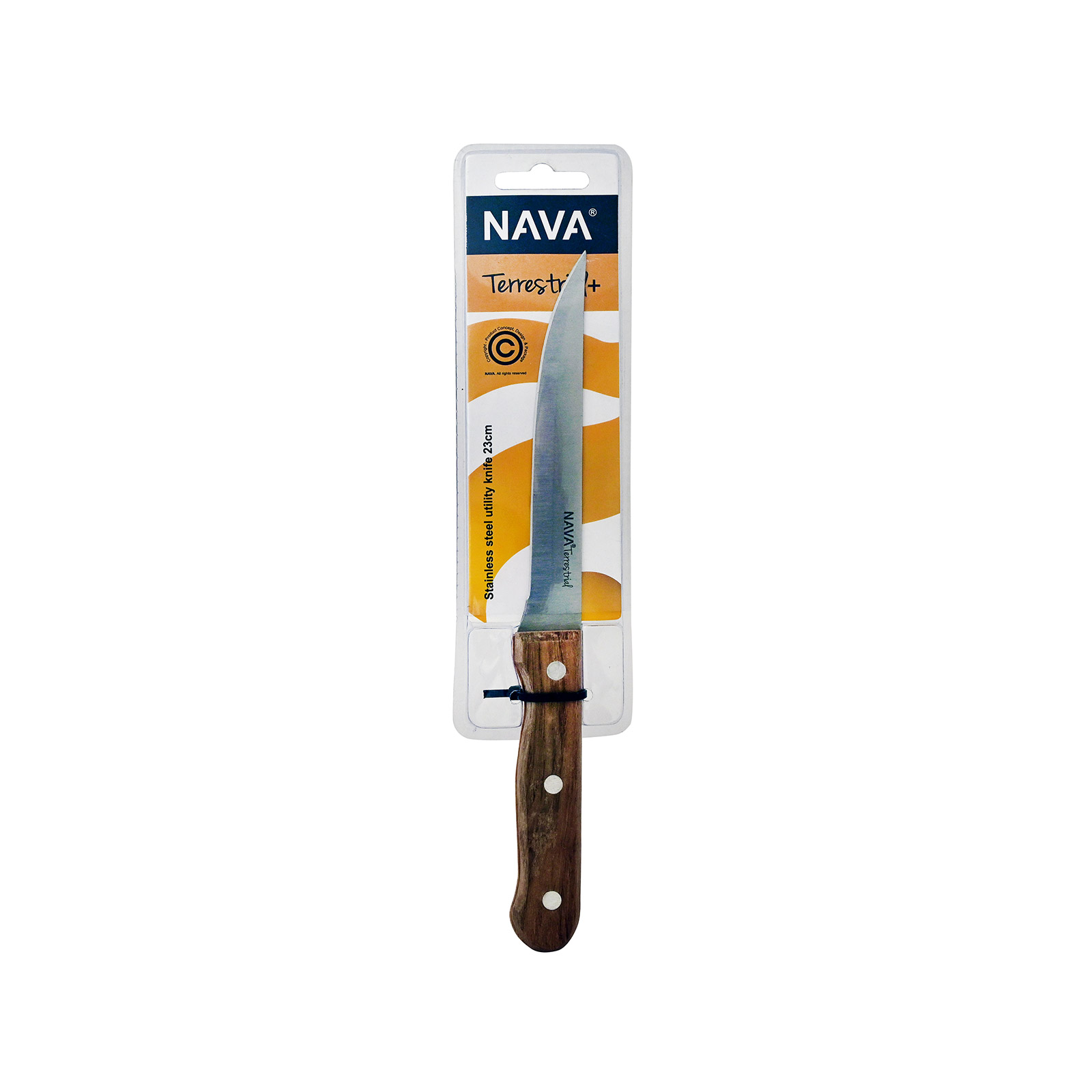 Nava 10058044 μαχαίρι λαχανικών ανοξείδωτο ατσάλι εικόνα 1