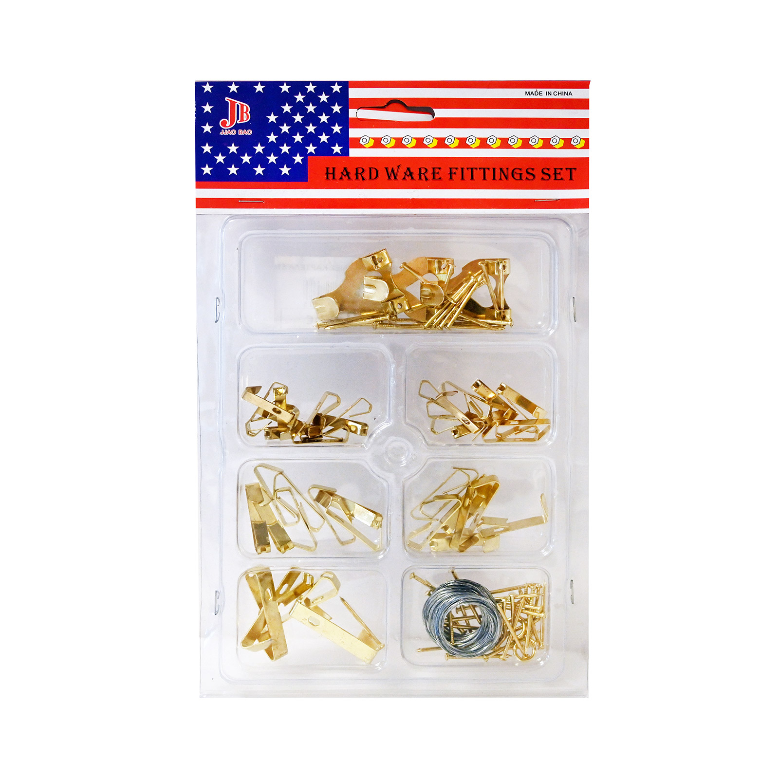 51041625 fittings set γατζακια κάδρων σε διαφορα μεγέθη εικόνα 1