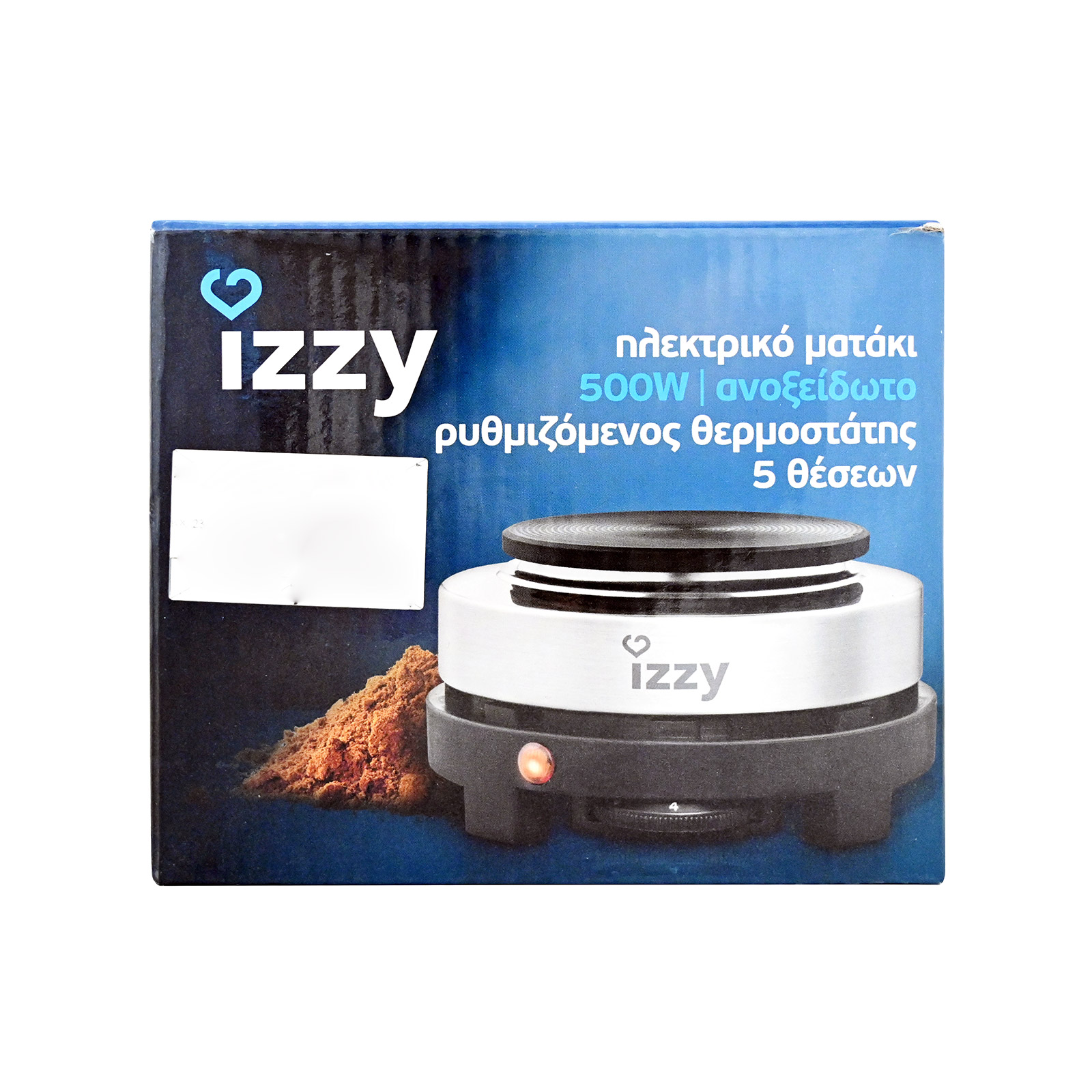 Izzy Q105 ηλεκτρικό ματάκι inox εικόνα 1