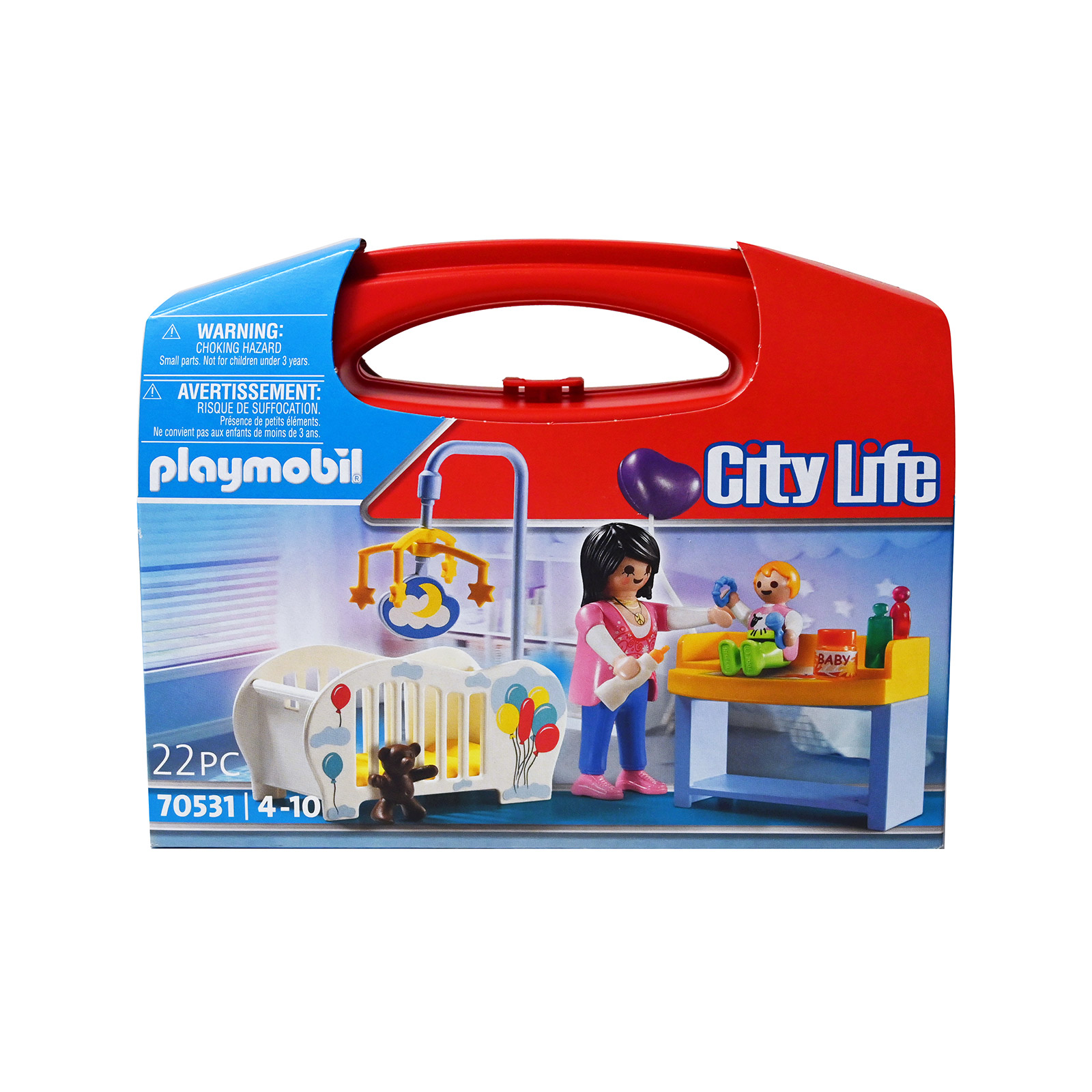 Playmobil 70531 city life βρεφικό δωμάτιο παιχνίδι από 4-10 ετών εικόνα 1