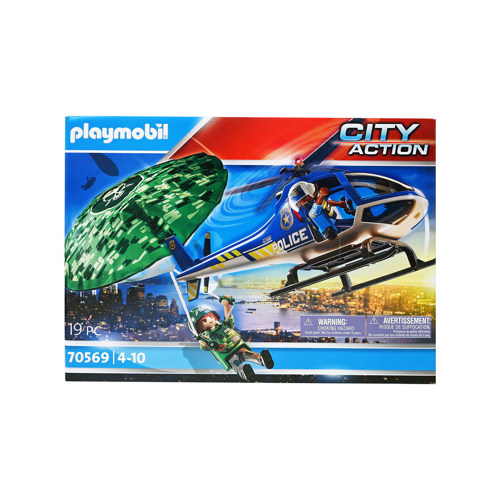 Playmobil 70569 city action εναέρια καταδίωξη παιχνίδι από 4-10 ετών εικόνα 1