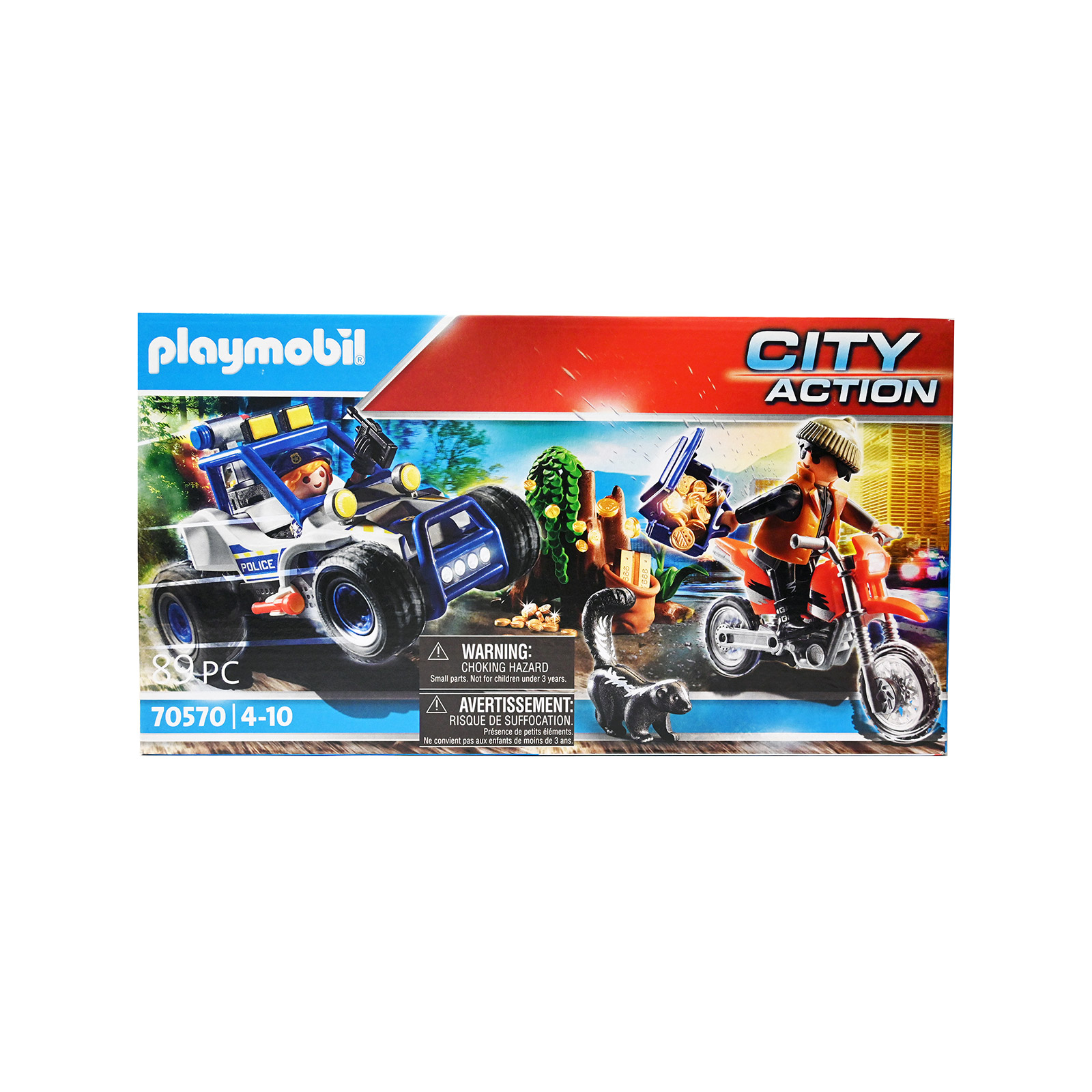 Playmobil 70570 city action καταδίωξη παιχνίδι από 4-10 ετών εικόνα 1