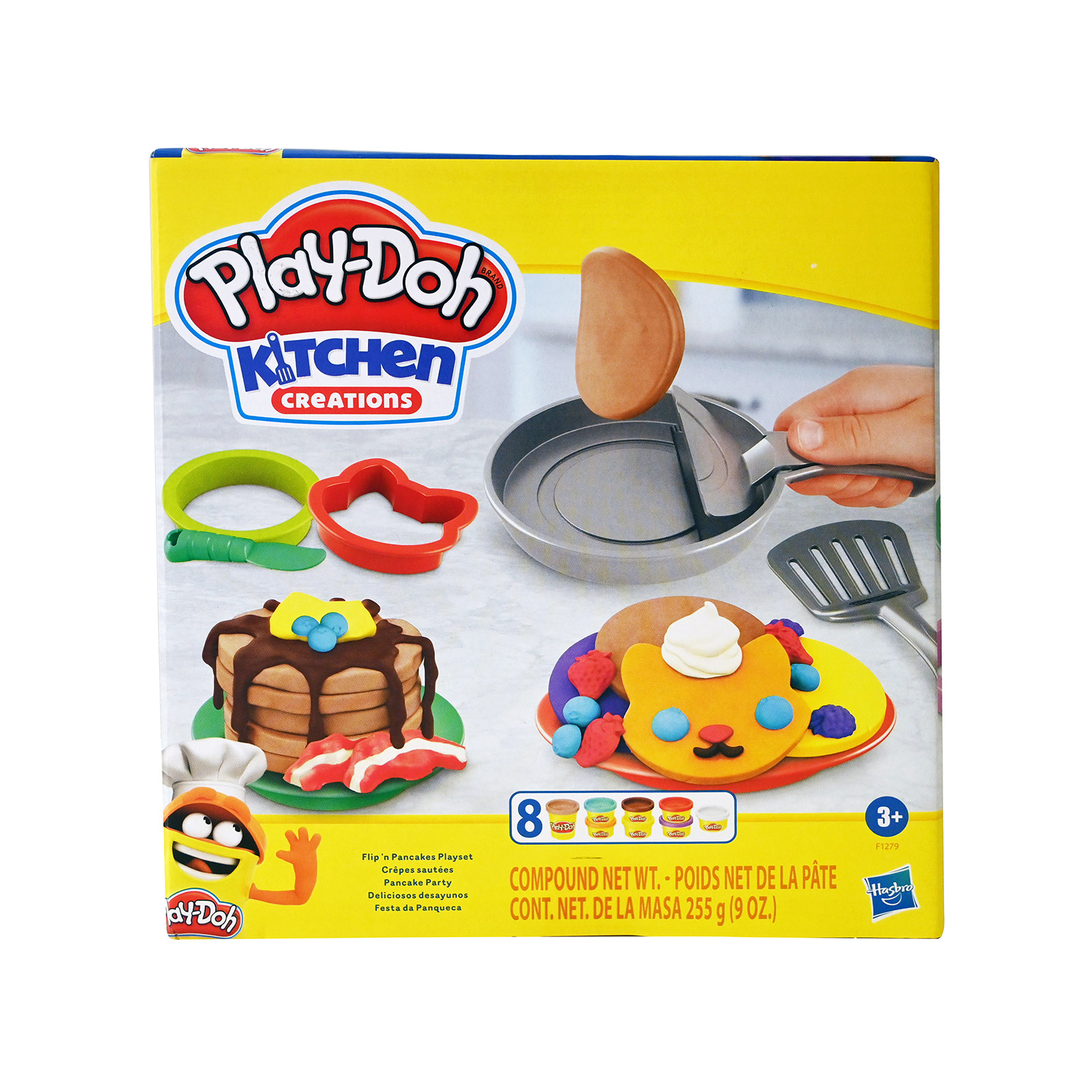 Hasbro Play doh flip n pancakes παιχνίδι εικόνα 1