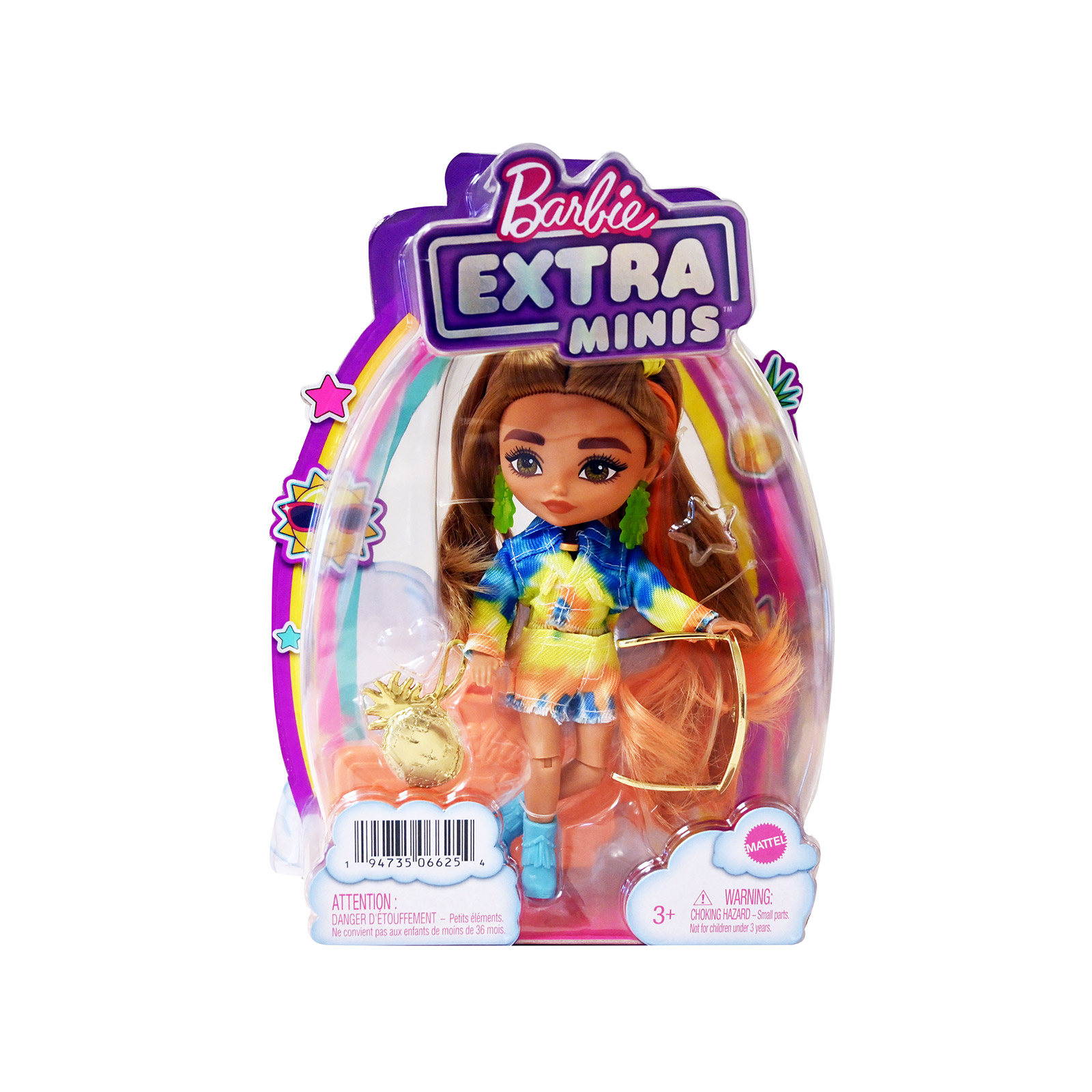Mattel Barbie extra minis hgp62- 0 παιχνίδι κούκλα παιδική +3 ετών εικόνα 1