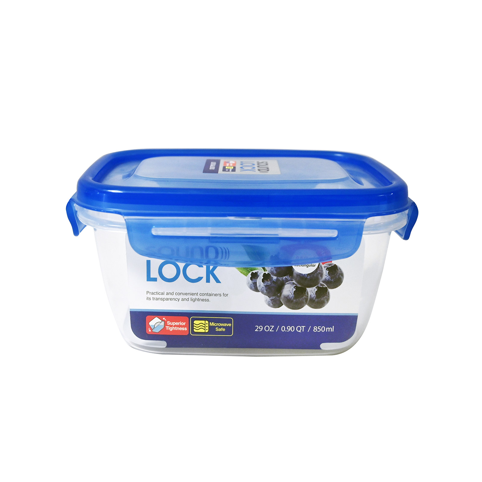 Lock Lep53 τάπερ παραλληλογραμο 850ml εικόνα 1