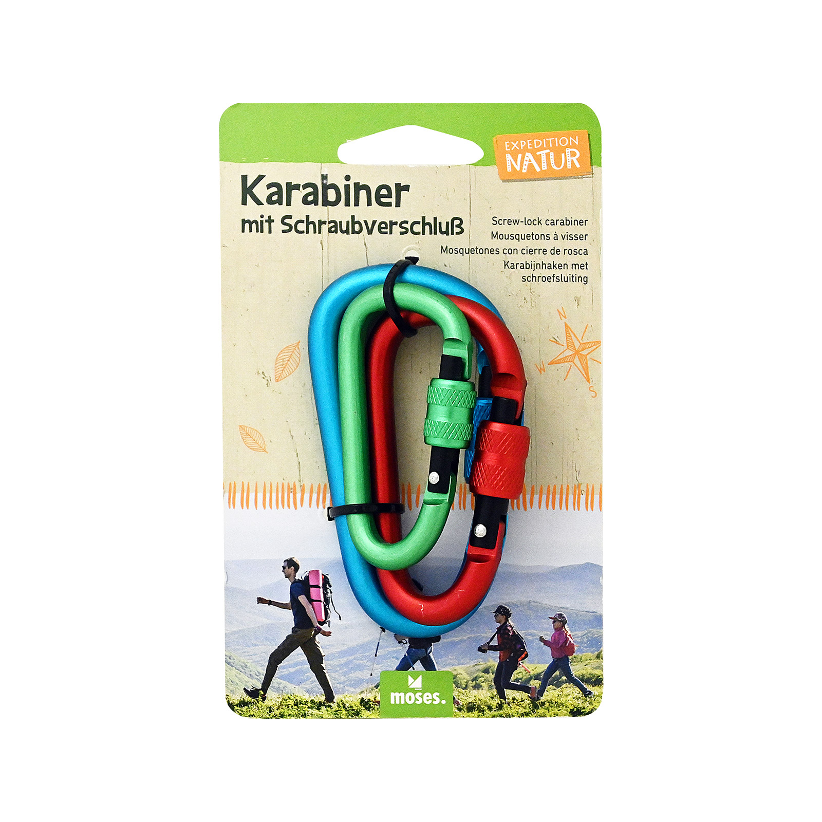 Moses Karabiner μπρελόκ αναρρίχησης εικόνα 1