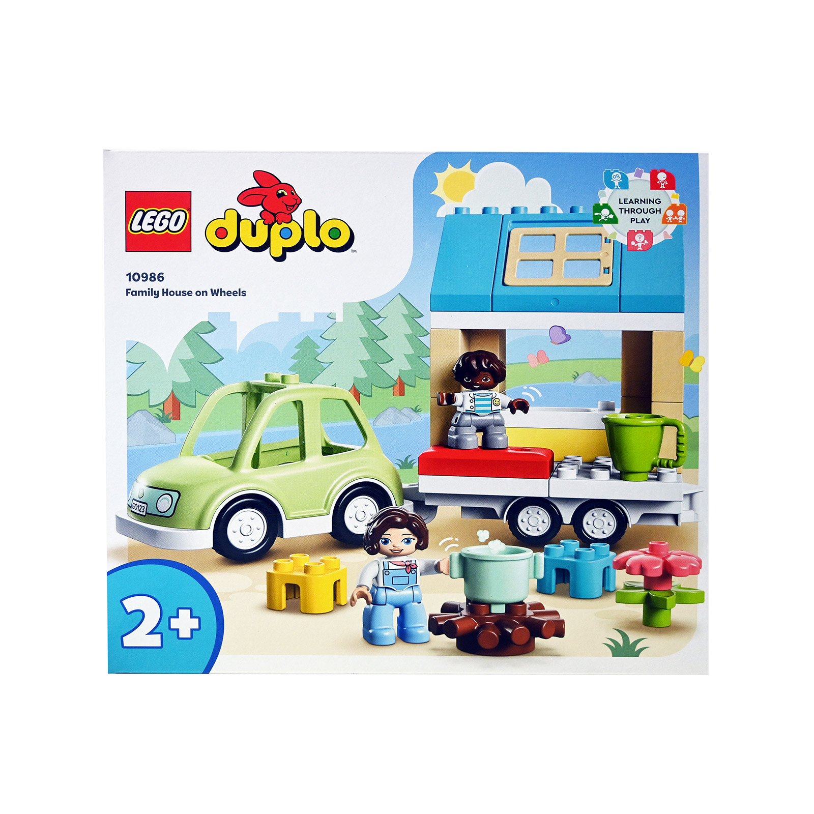 Lego 10986 family house on wheels παιχνίδι +2 ετών εικόνα 1