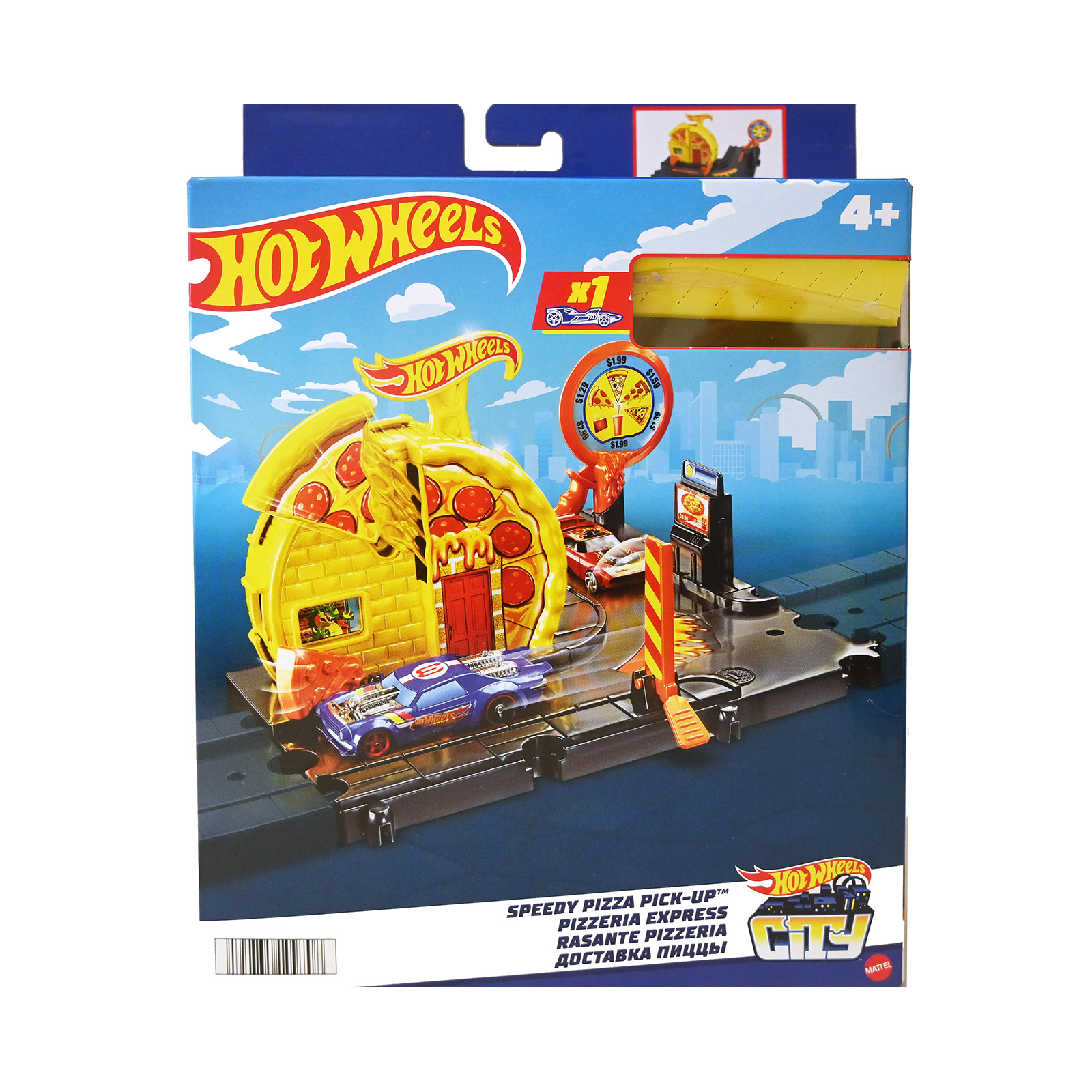 Hot Wheels Hmd53- 0 speedy pizza pick up παιχνίδι μίνι εικόνα 1