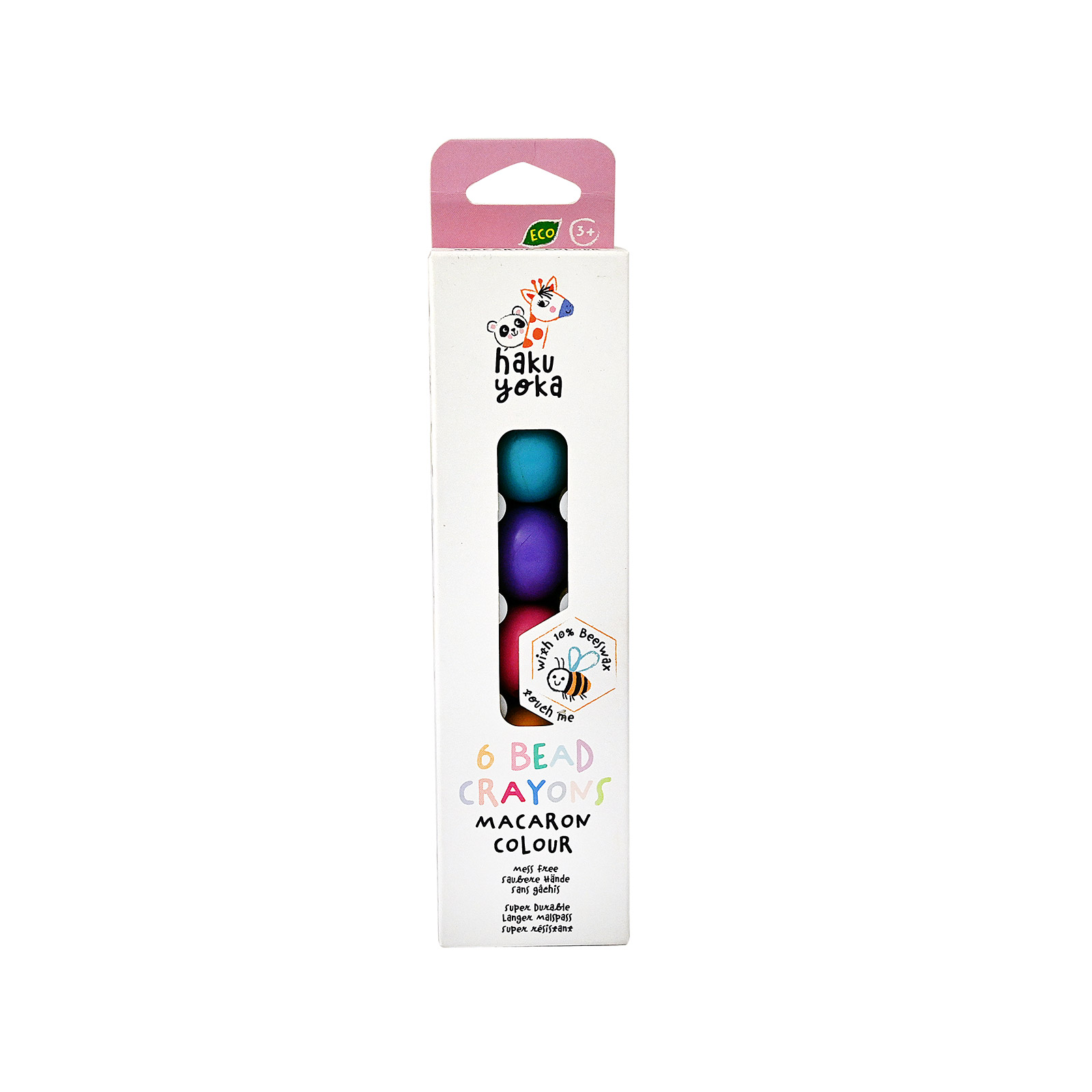 Haku Yoga Bead crayons σετ κηρομπογιές macaron colour εικόνα 1