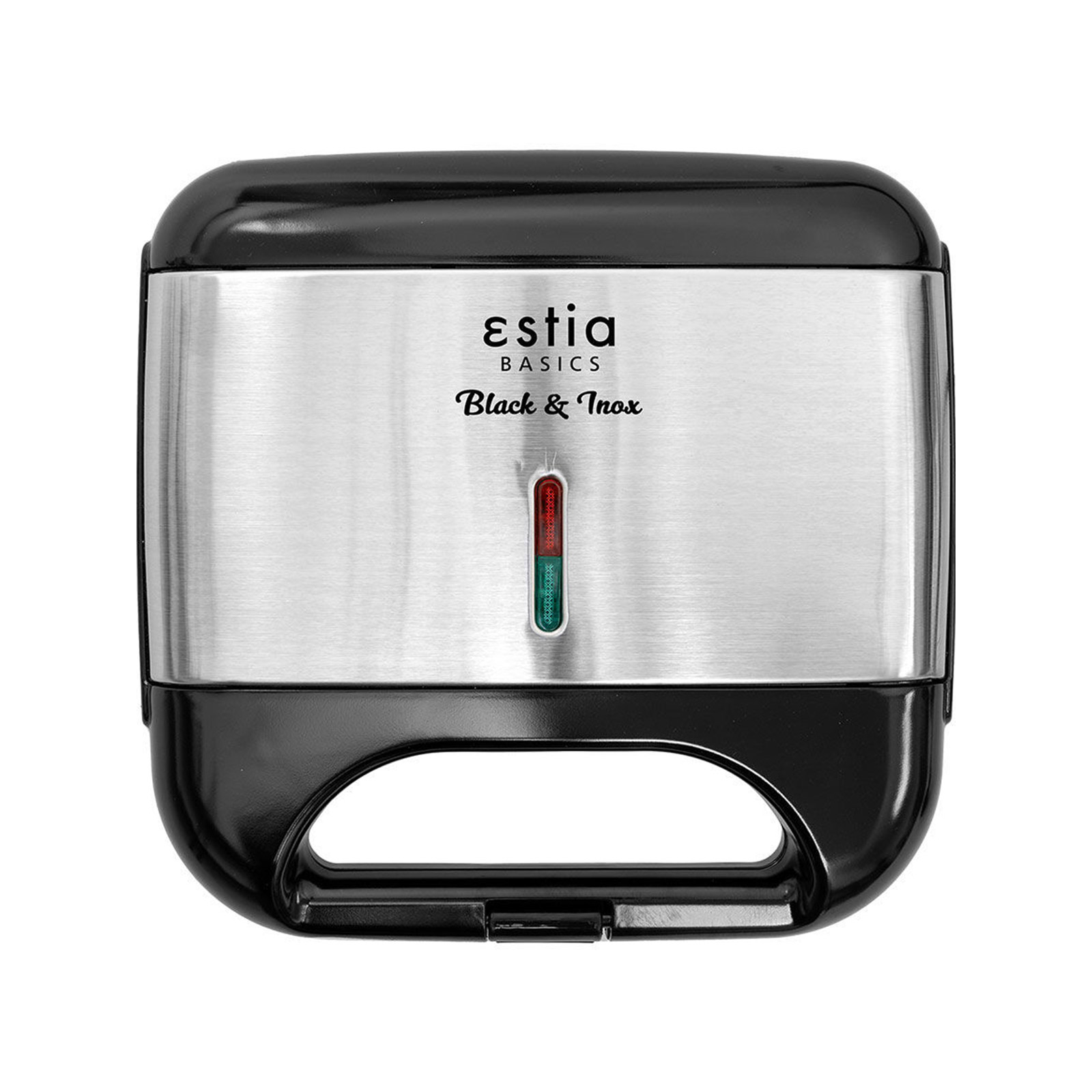 Estia 06- -12250 τοστιέρα black & ινοχ 800w εικόνα 1