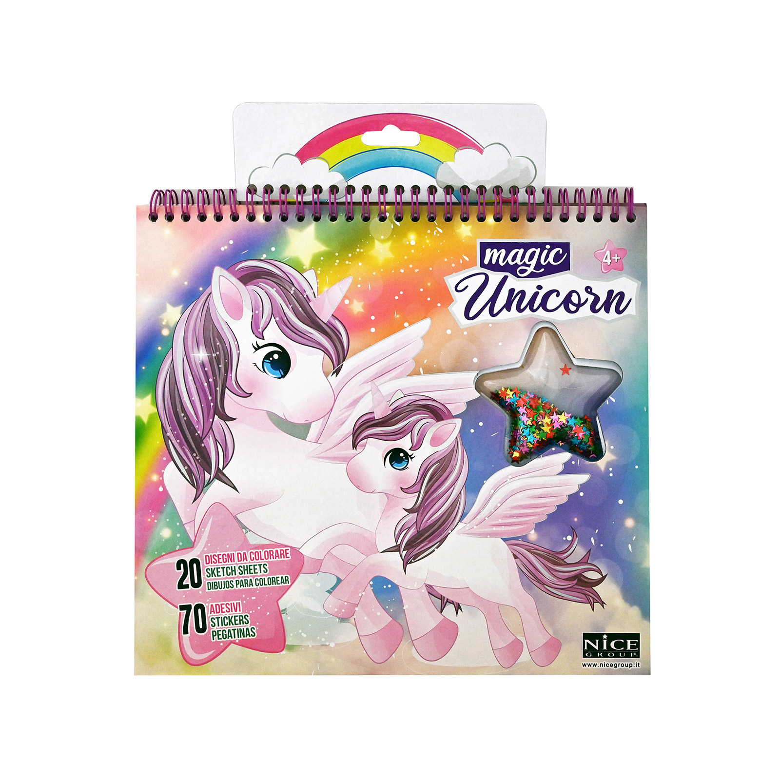 Nice Group Magic unicorn μπλοκ δραστηριοτήτων εικόνα 1