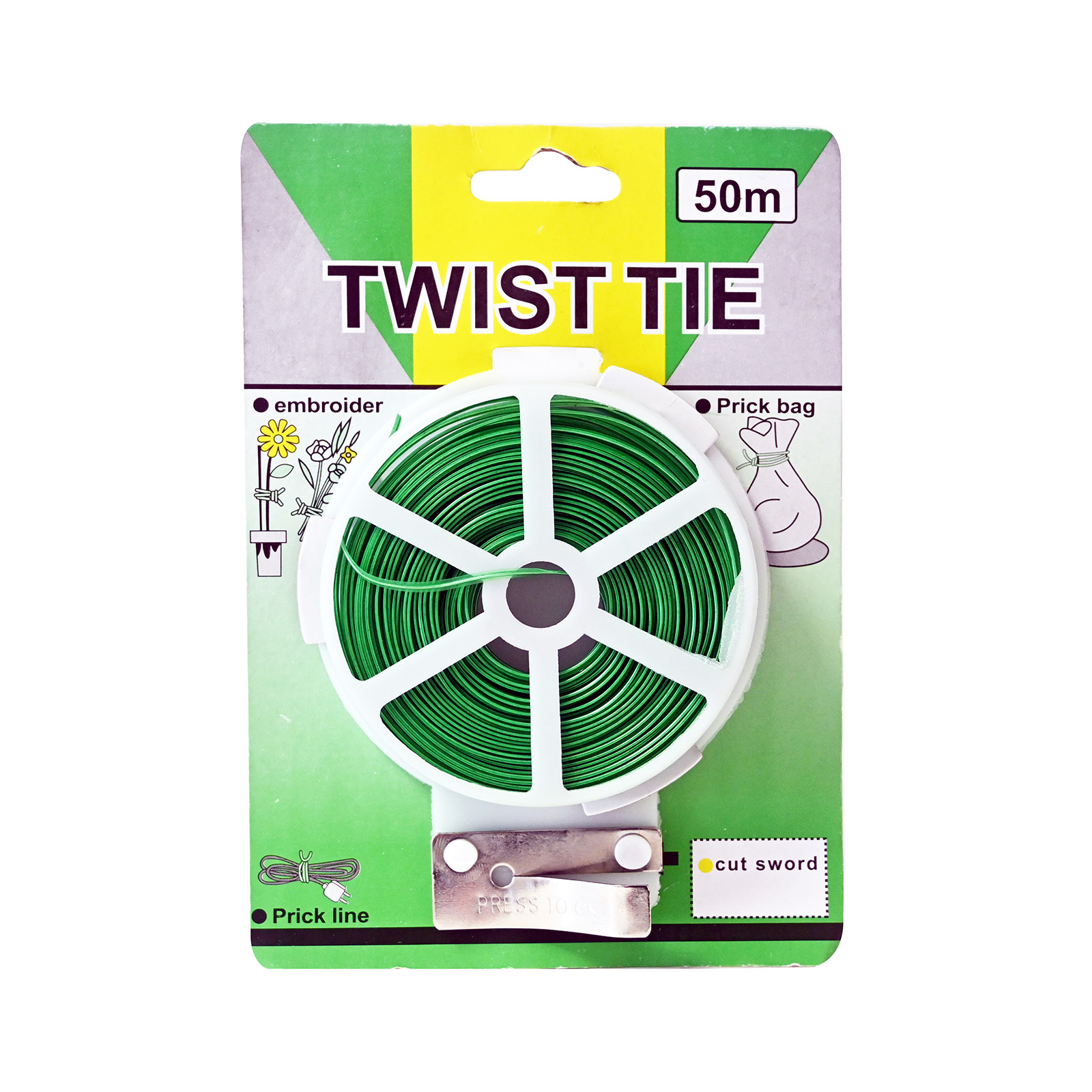 Twist Tie σύρμα για λουλούδια 50 μέτρα εικόνα 1