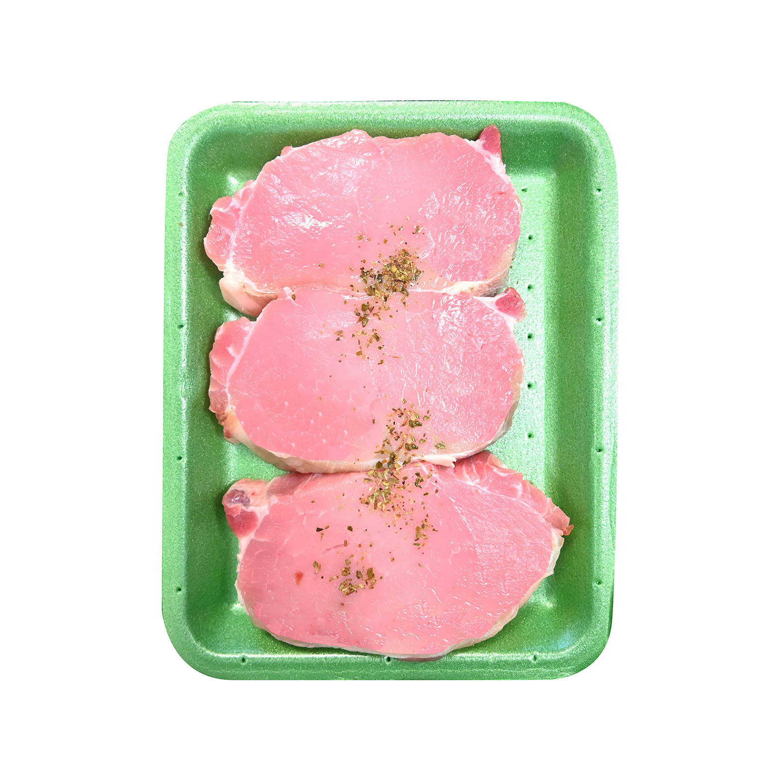 Χοιρινή μπριζόλα χωρίς οστό τυποποιημένο με ρίγανη  Ελλάδος ~0.72Kg εικόνα 1