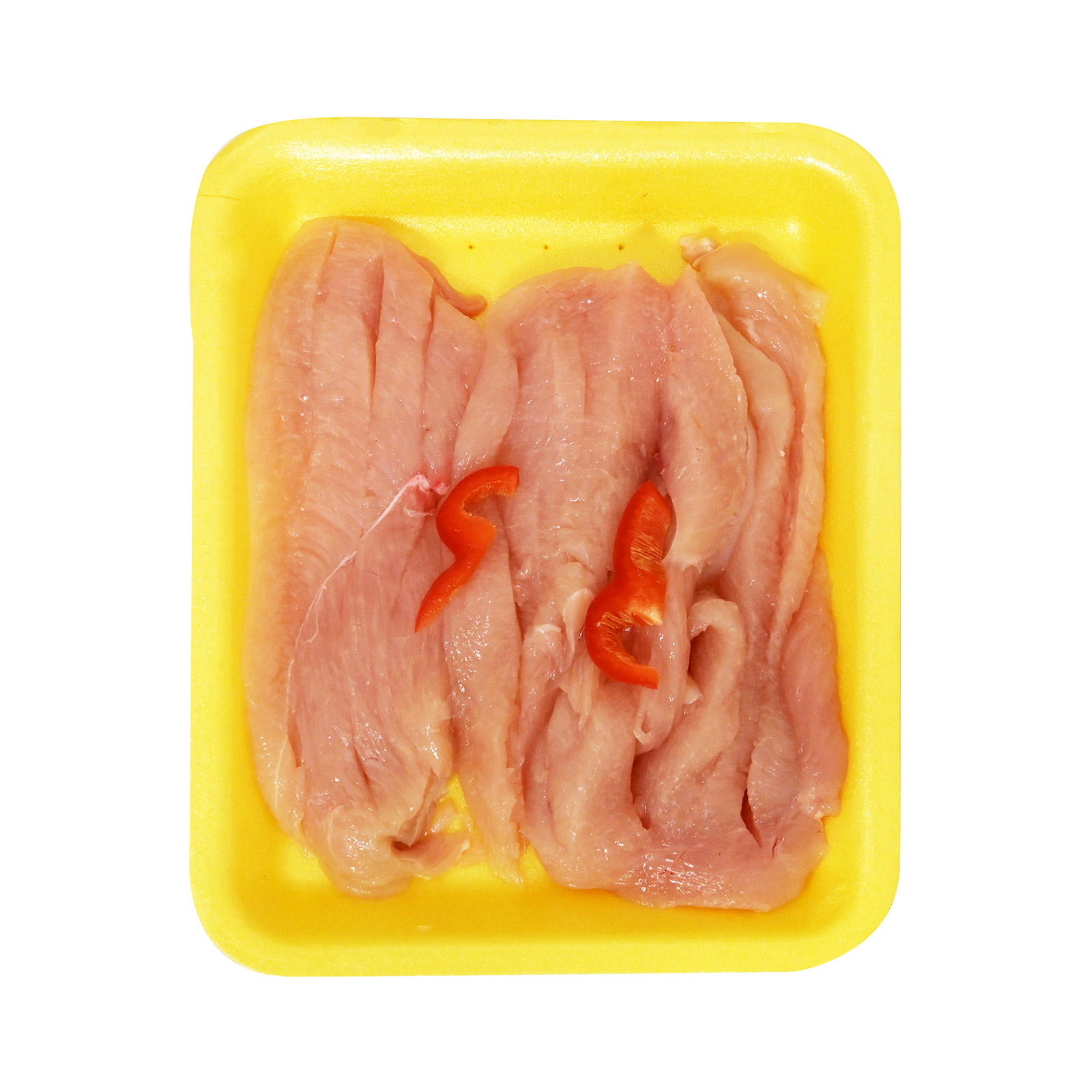 Κοτόπουλο τεμαχισμένο νωπό τυποποιημένο με πιπεριά/ για κινέζικο ~0.40Kg εικόνα 1