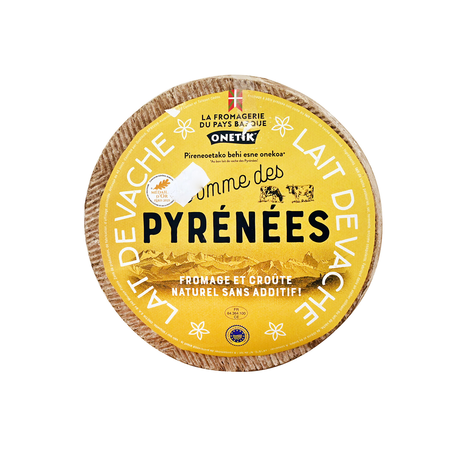 Tomme Des Pyrenees cow's milk cheese image 1