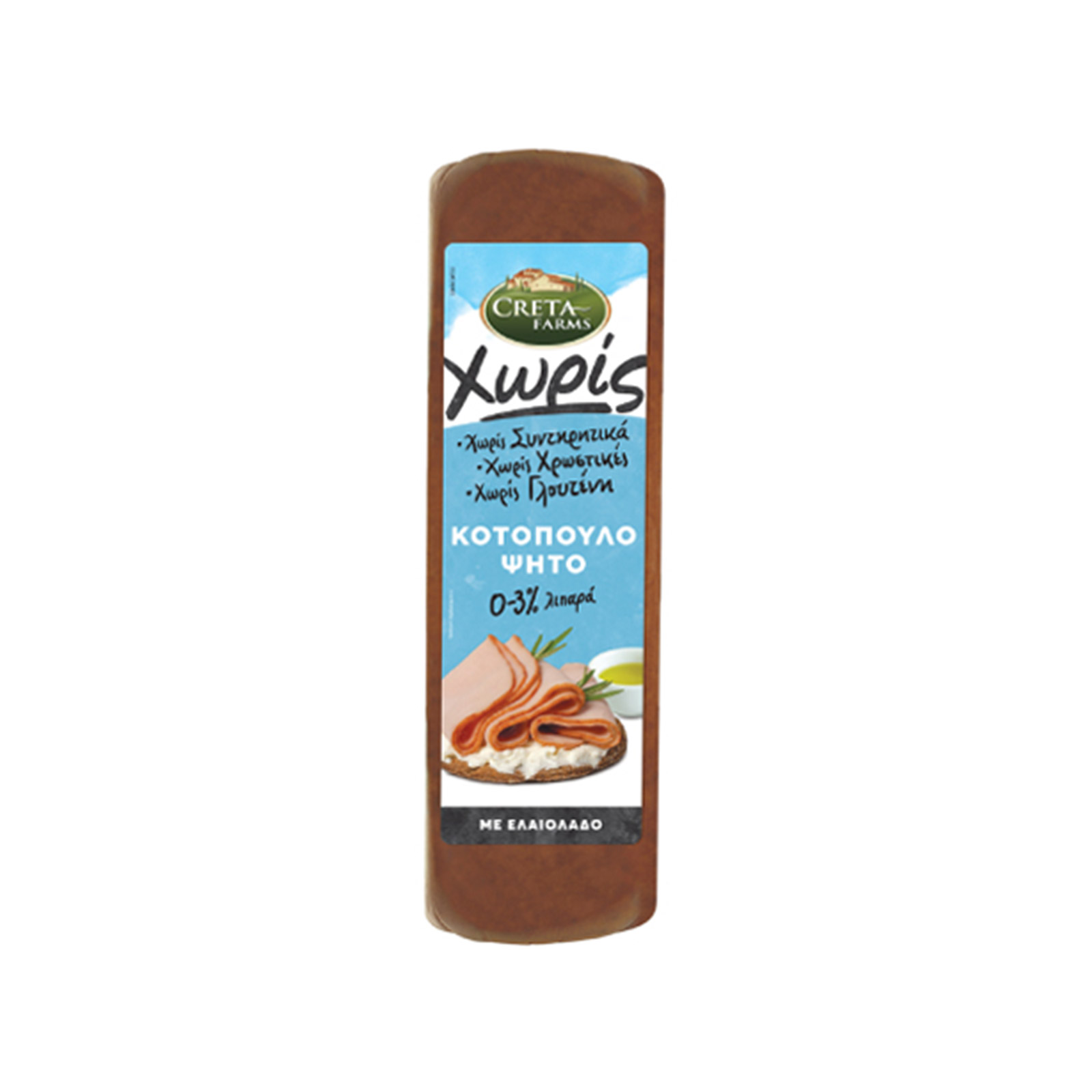 Creta Farms Χωρίς κοτόπουλο ψητό χύμα με ελαιόλαδο εικόνα 1