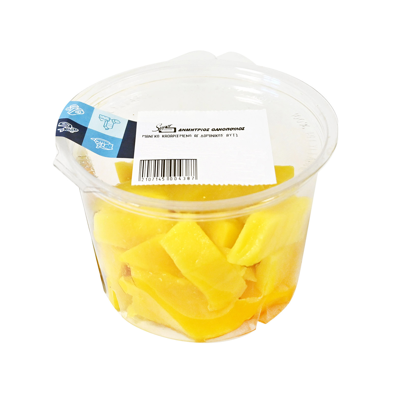 Κατηγορία Α Θανόπουλος μάνγκο φρέσκο τυποποιημένο καθαρισμένο ~0.27Kg εικόνα 1