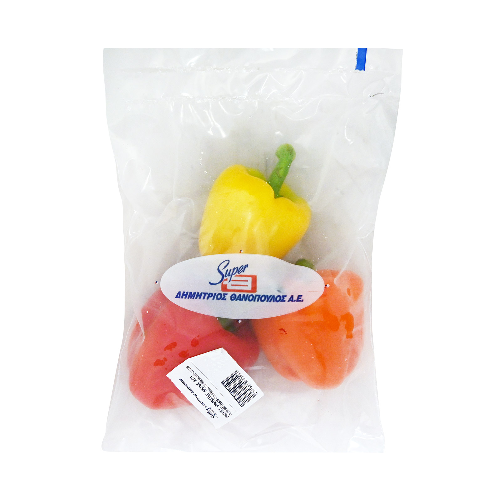 Κατηγορία Α πιπεριές ανάμεικτες τυποποιημένες ~0.66Kg εικόνα 1
