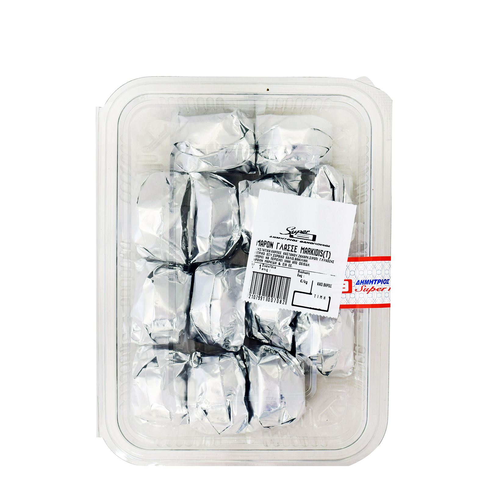 Θανόπουλος γλυκό μαρόν γλασέ τυποποιημένα ~0.57Kg εικόνα 1