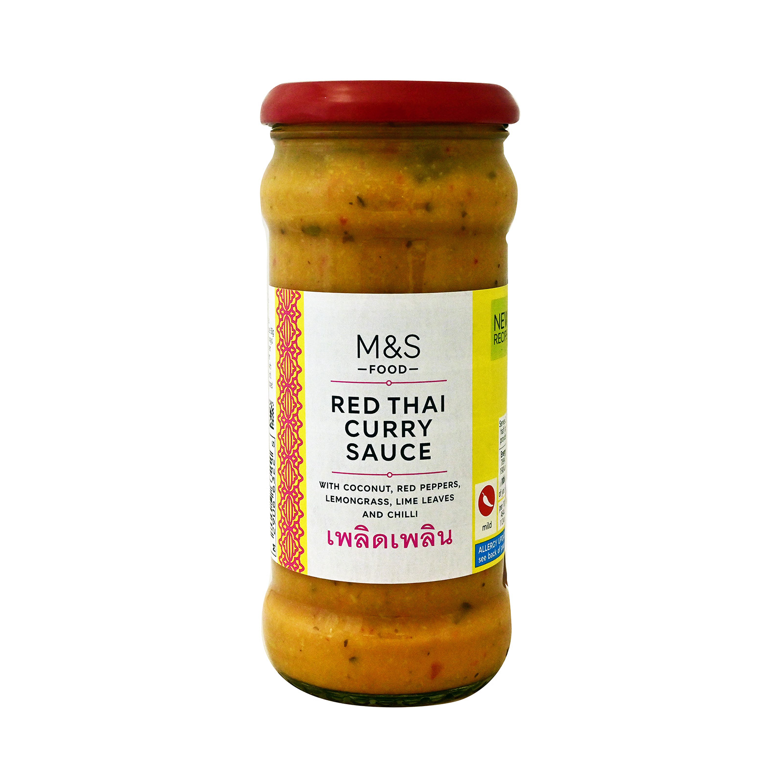 M&S Food curry sauce Red Thai 340g image 1