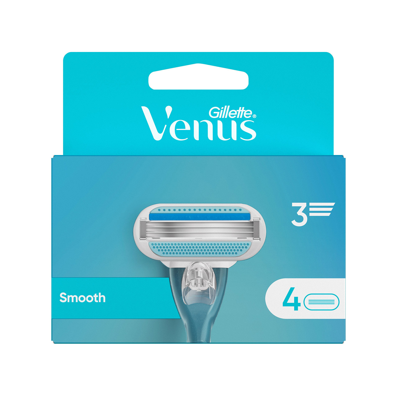 Gillette Venus ανταλλακτικά ξυραφάκια γυναικεία close & clean γυναικεία 4τεμ εικόνα 1