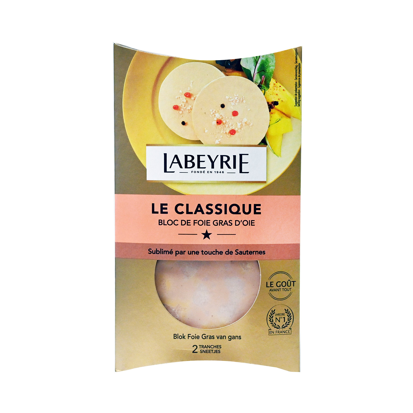 Labeyrie Le Classique φουά γκρα χήνας 80g εικόνα 1