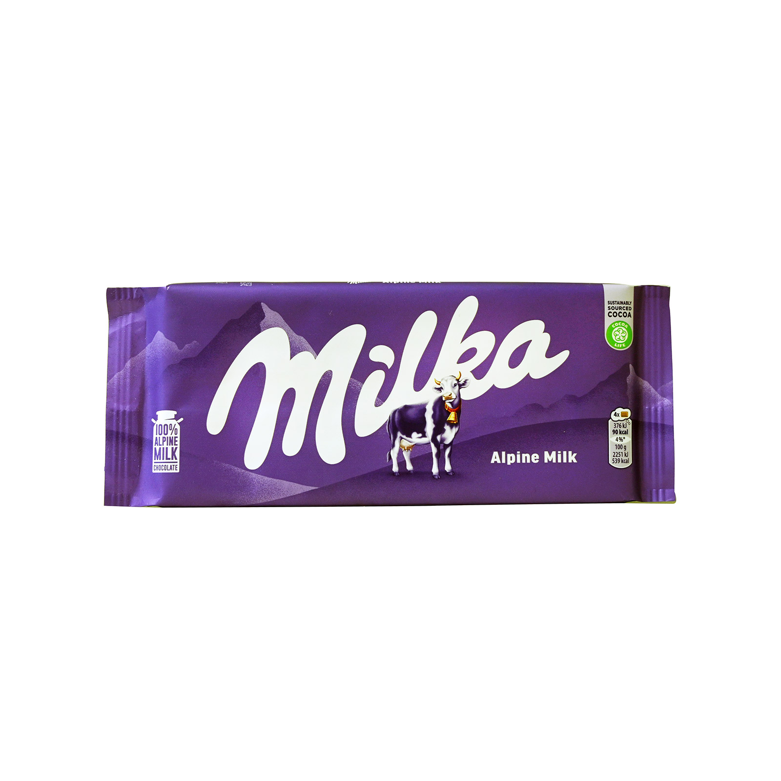 Milka milk chocolate 100g image 1