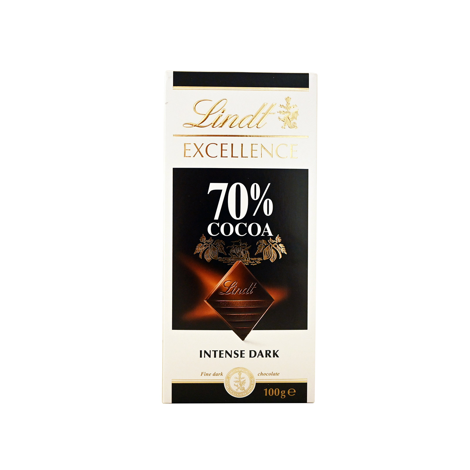 Lindt Excellence σοκολάτα υγείας 70% κακάο/dark 100g εικόνα 1