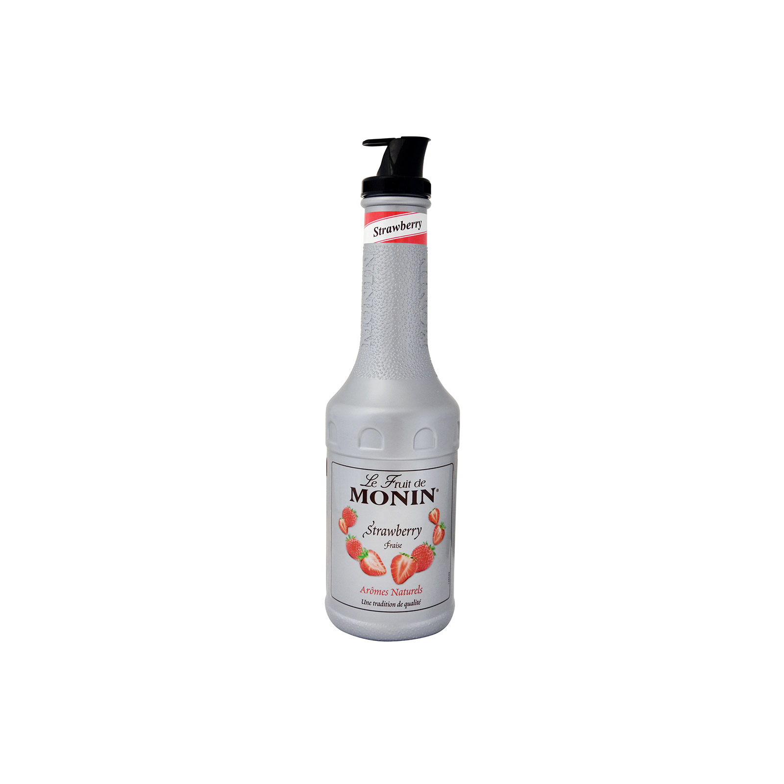 Monin fruit puree strawberry 1lt image 1