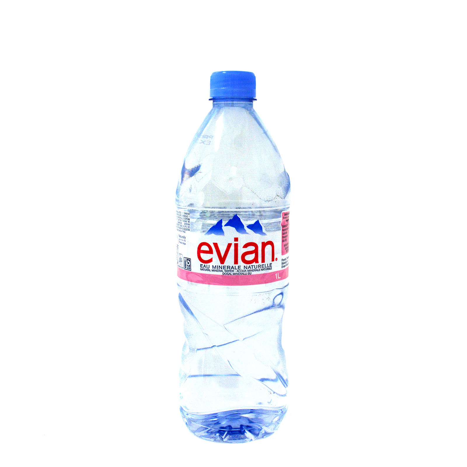 Evian φυσικό μεταλλικό νερό 1lt εικόνα 1