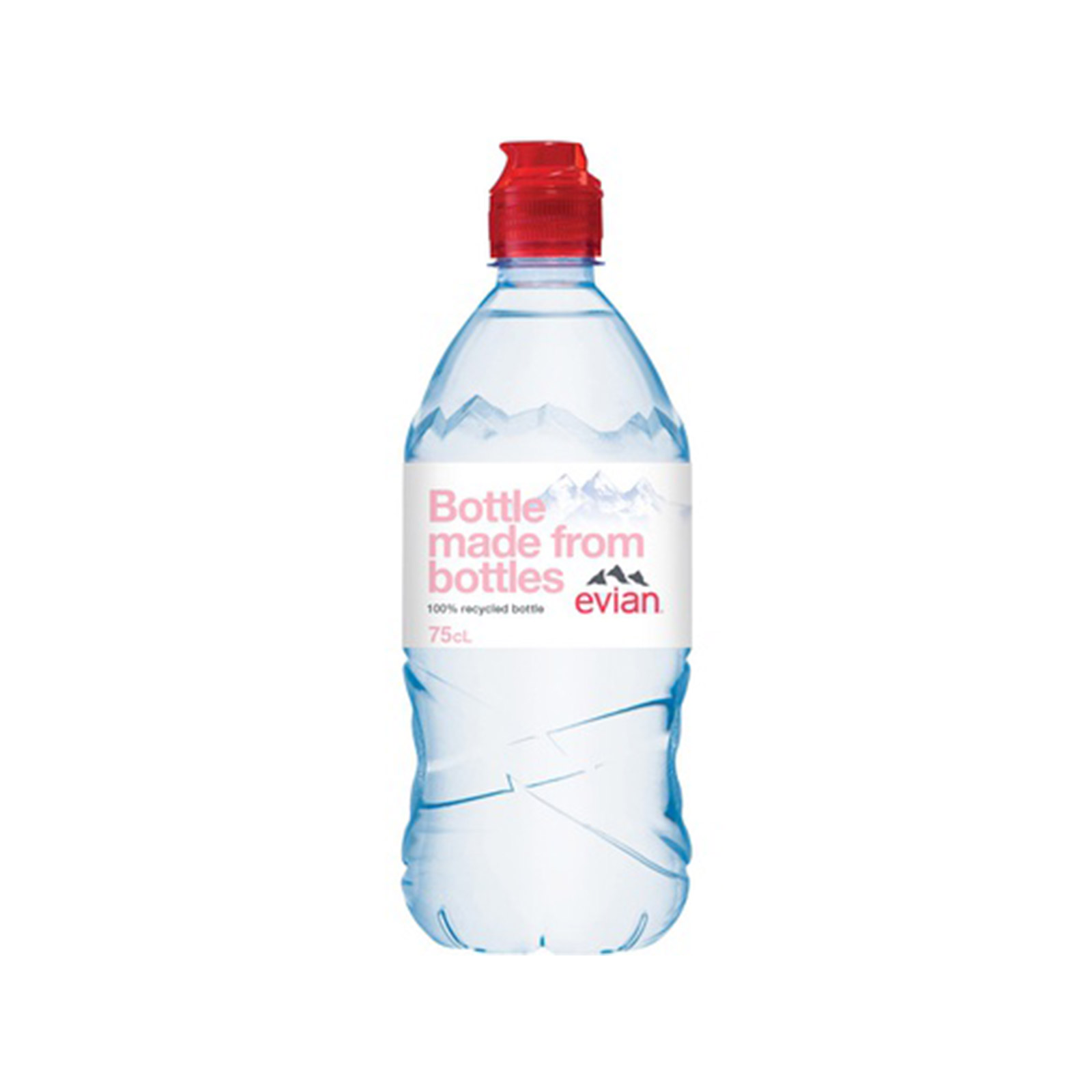 Evian φυσικό μεταλλικό νερό 750ml εικόνα 1