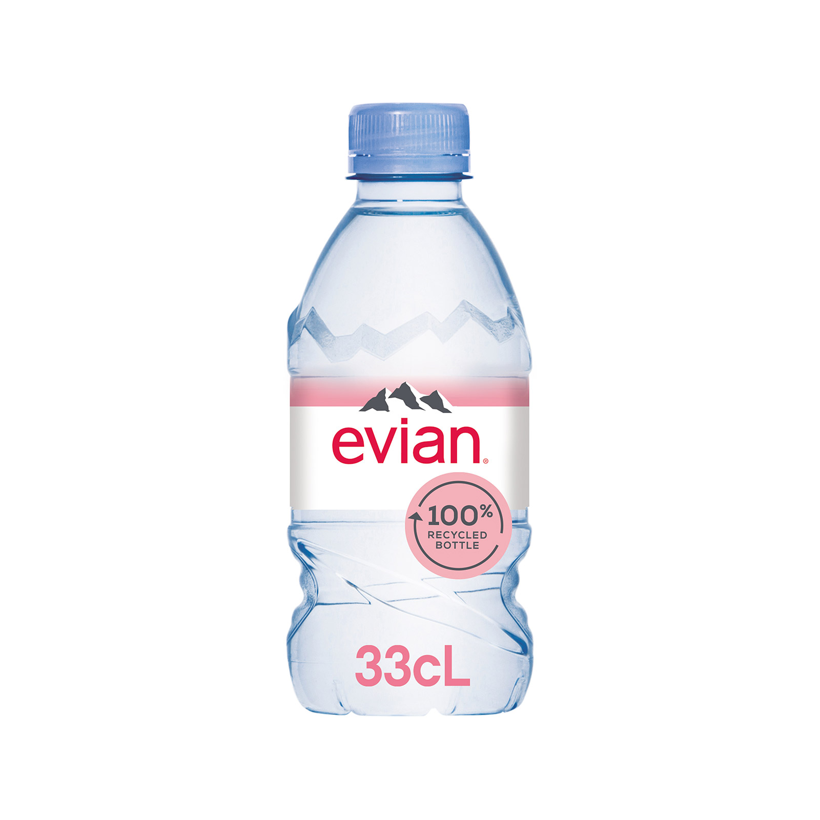 Evian φυσικό μεταλλικό νερό 330ml εικόνα 1