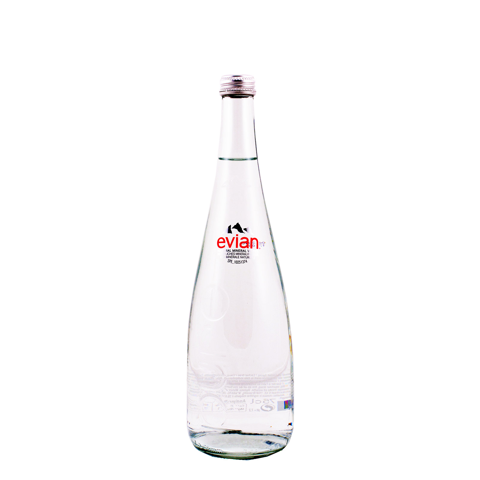 Evian φυσικό μεταλλικό νερό 750ml εικόνα 1