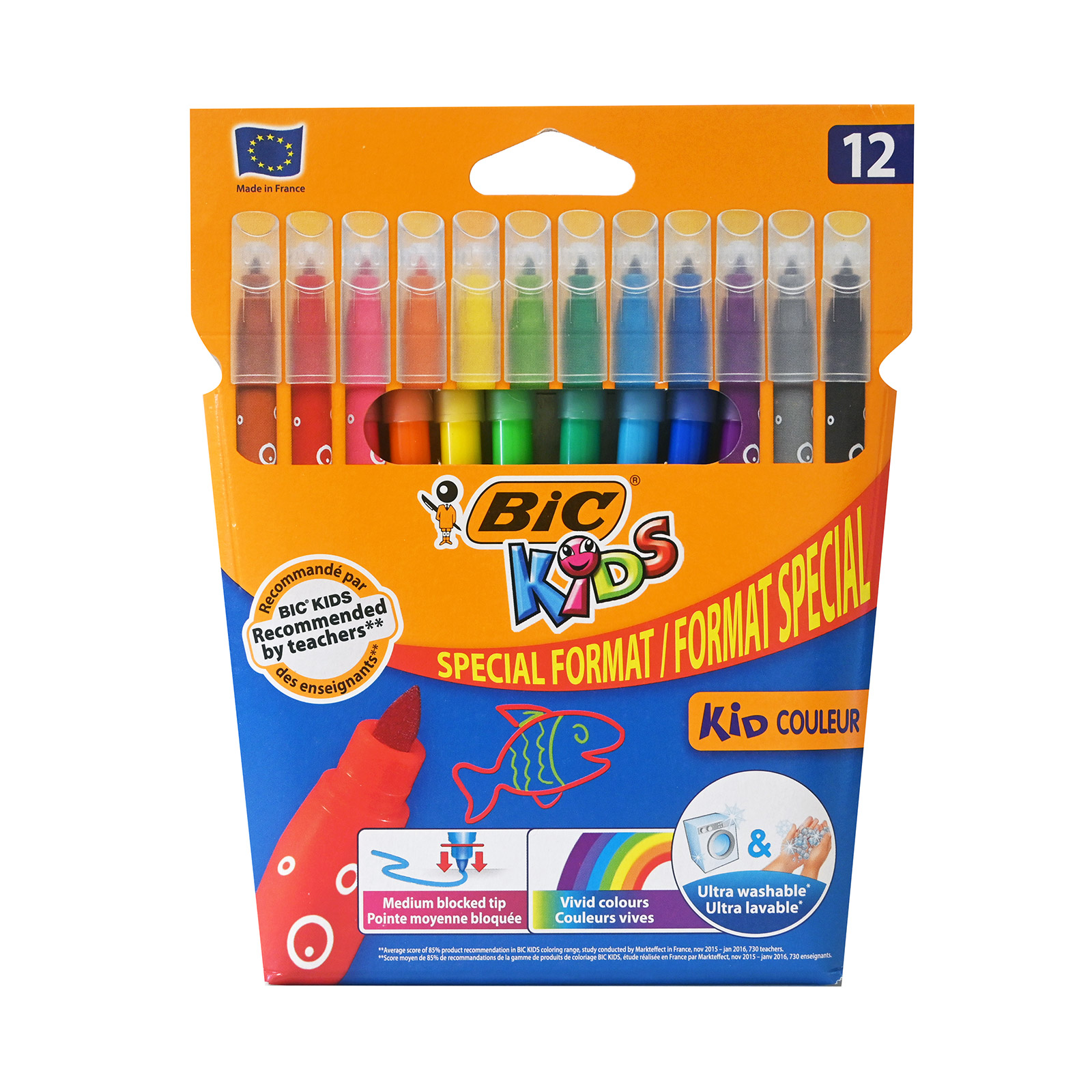 Bic Kids special μαρκαδόροι 12τεμ εικόνα 1