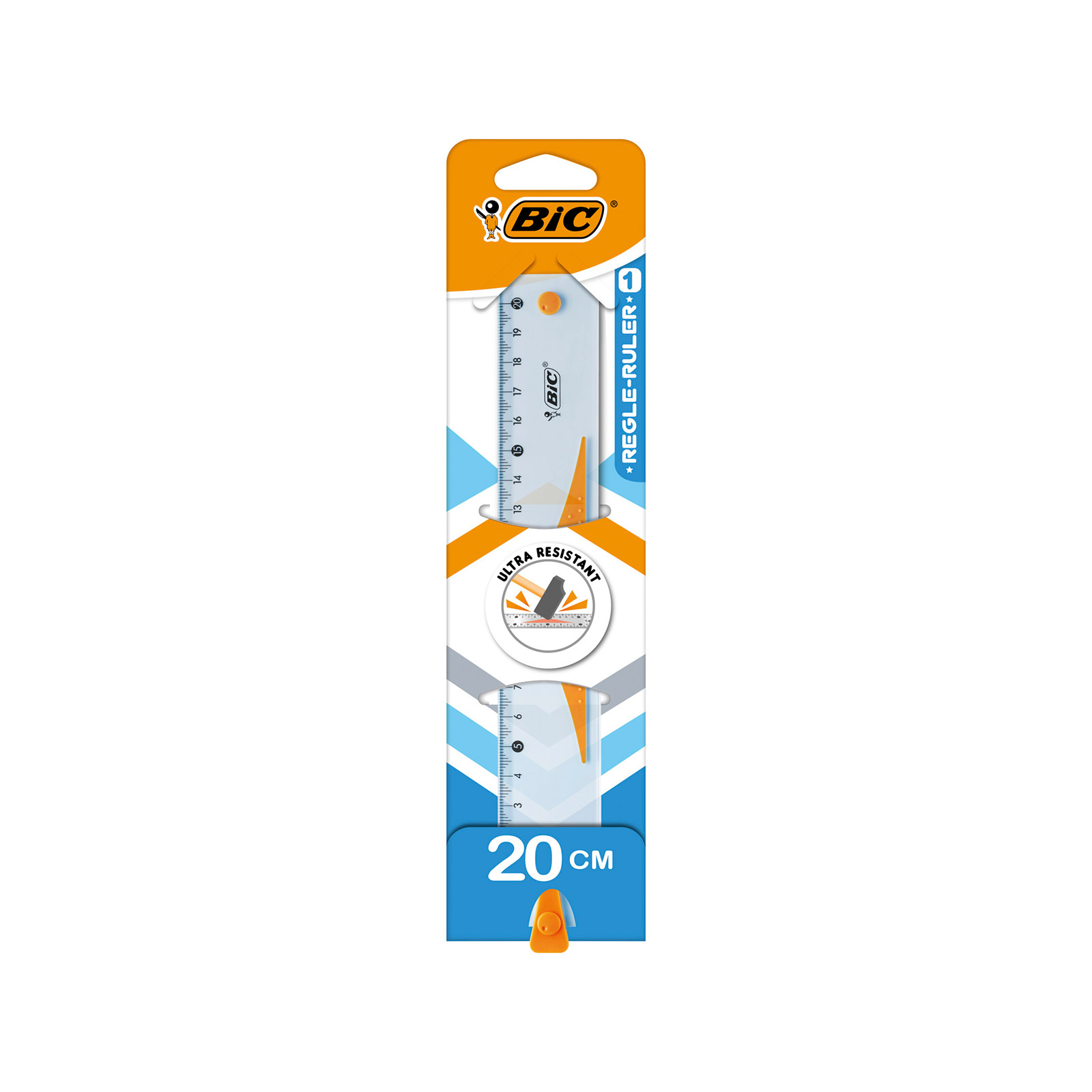 Bic χάρακας 20εκ εικόνα 1