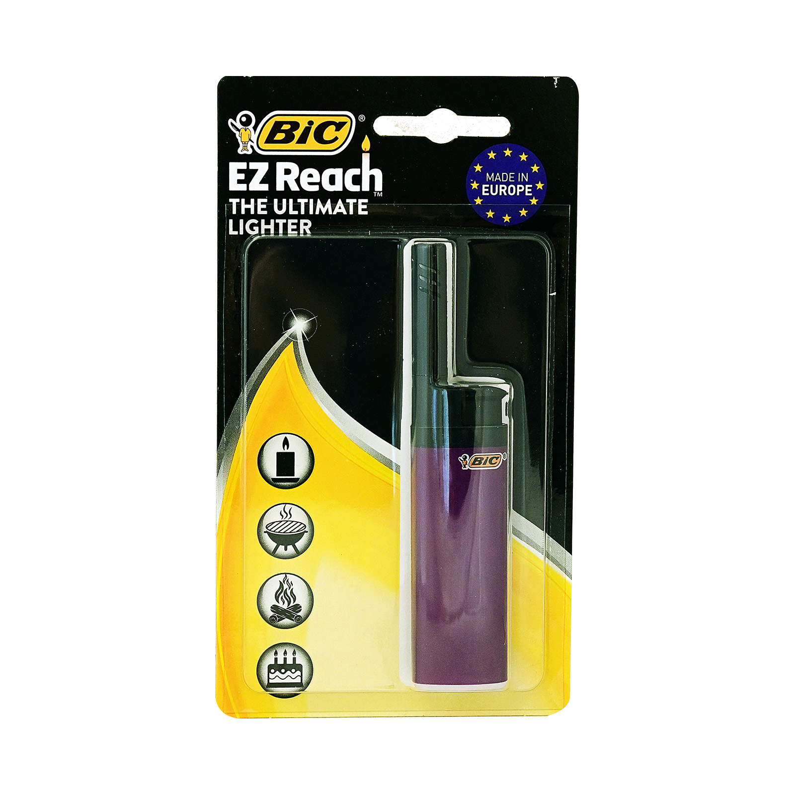 Bic Ez reach αναπτήρας πολλαπλών χρήσεων μπορντώ εικόνα 1