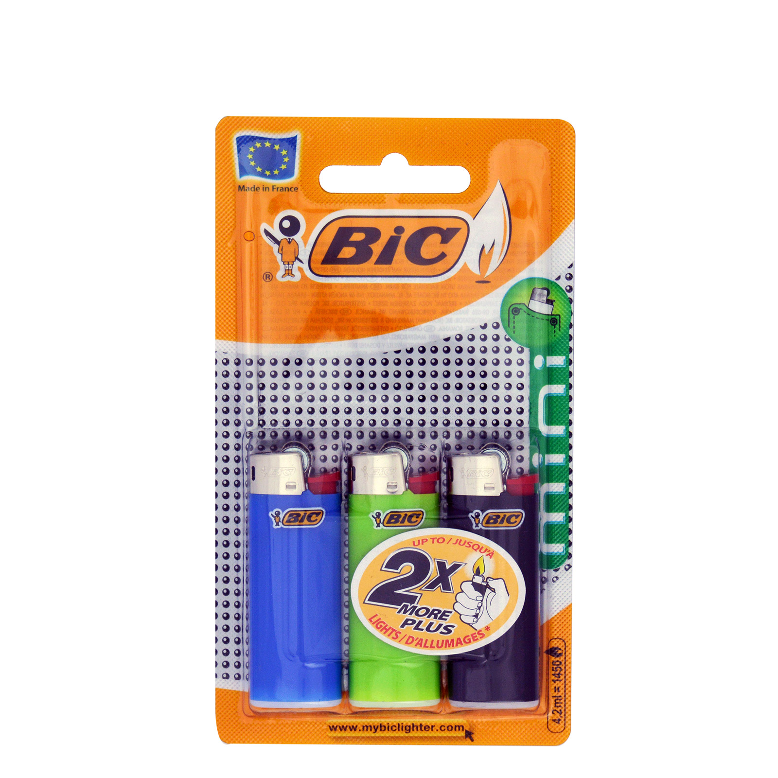 Bic Mini αναπτήρας 3τεμ εικόνα 1