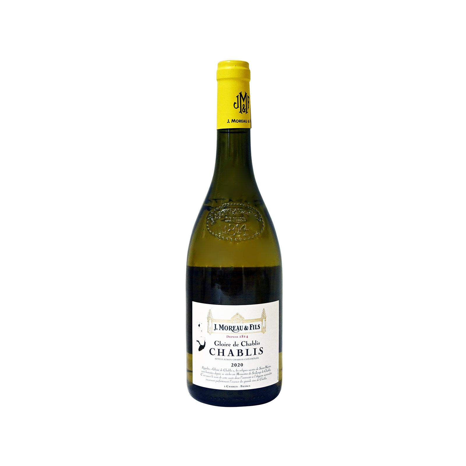 J. Moreau & Fils Chablis οίνος λευκός 750ml εικόνα 1