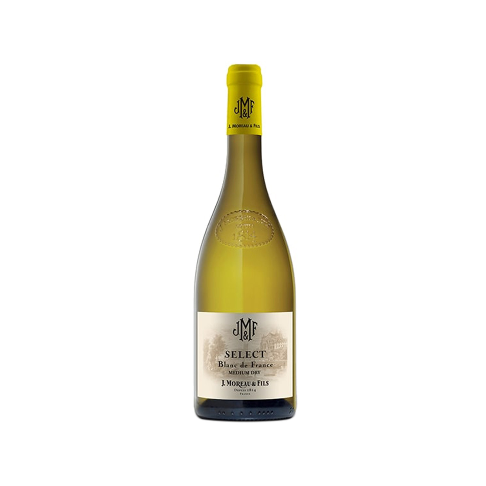 J. Moreau & Fils De France wine white 750ml image 1