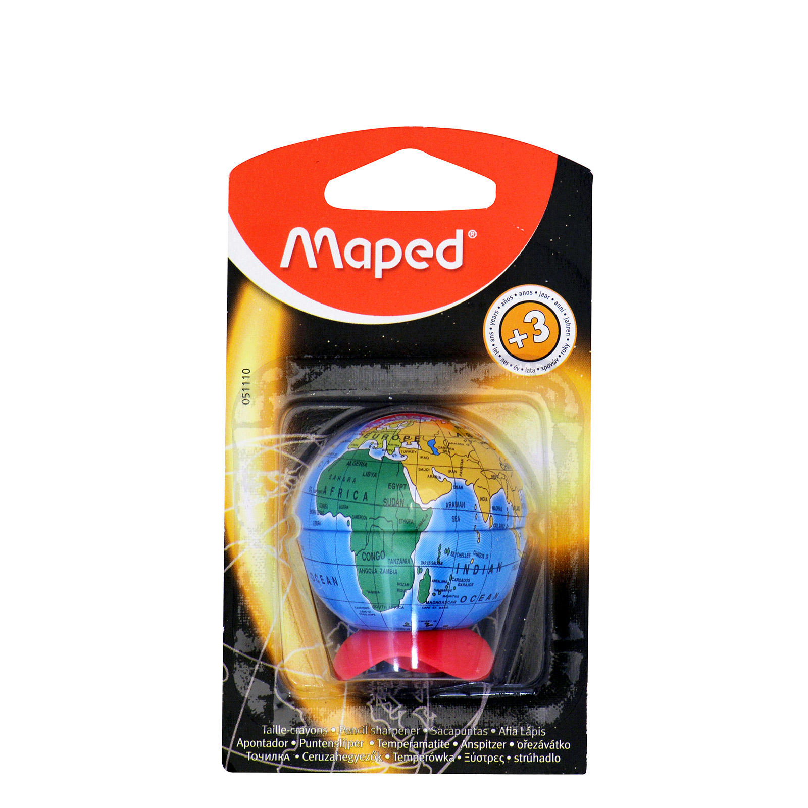 Maped ξύστρα σχολική υδρόγειος σφαίρα 3+ ετών εικόνα 1