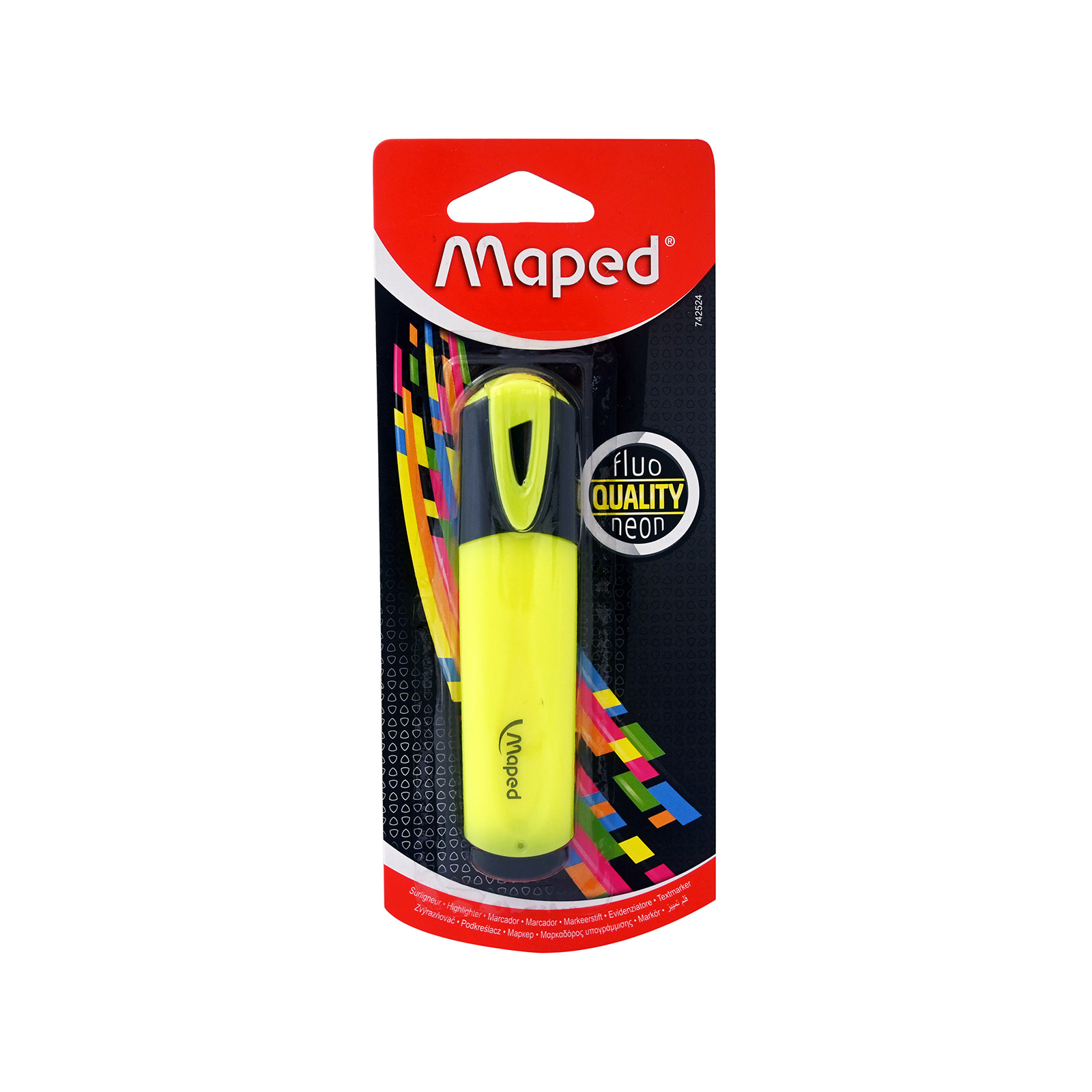 Maped Fluo υπογραμμιστής κίτρινο χρώμα εικόνα 1