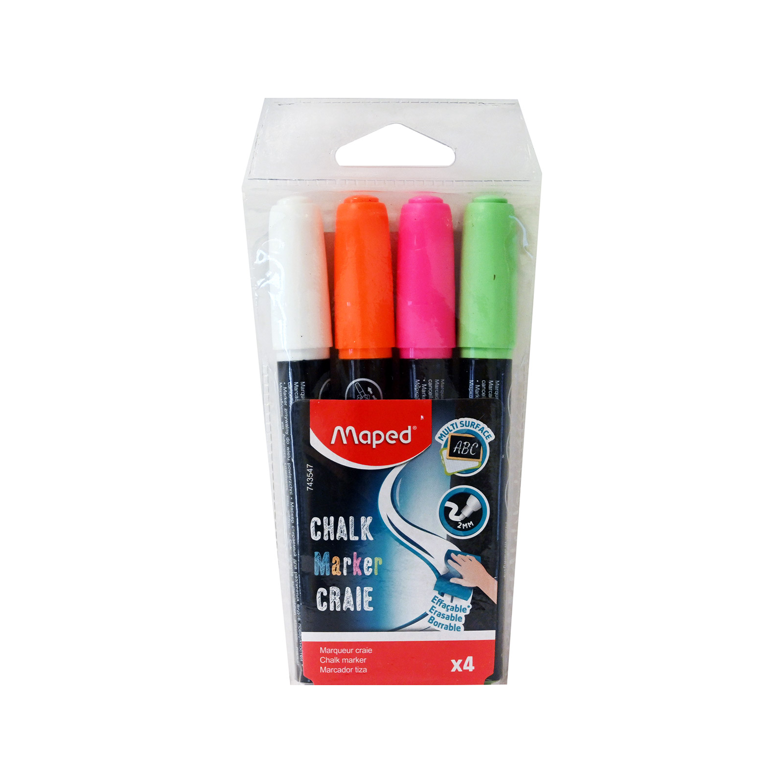 Maped μαρκαδόρος υγρής κιμωλίας εικόνα 1